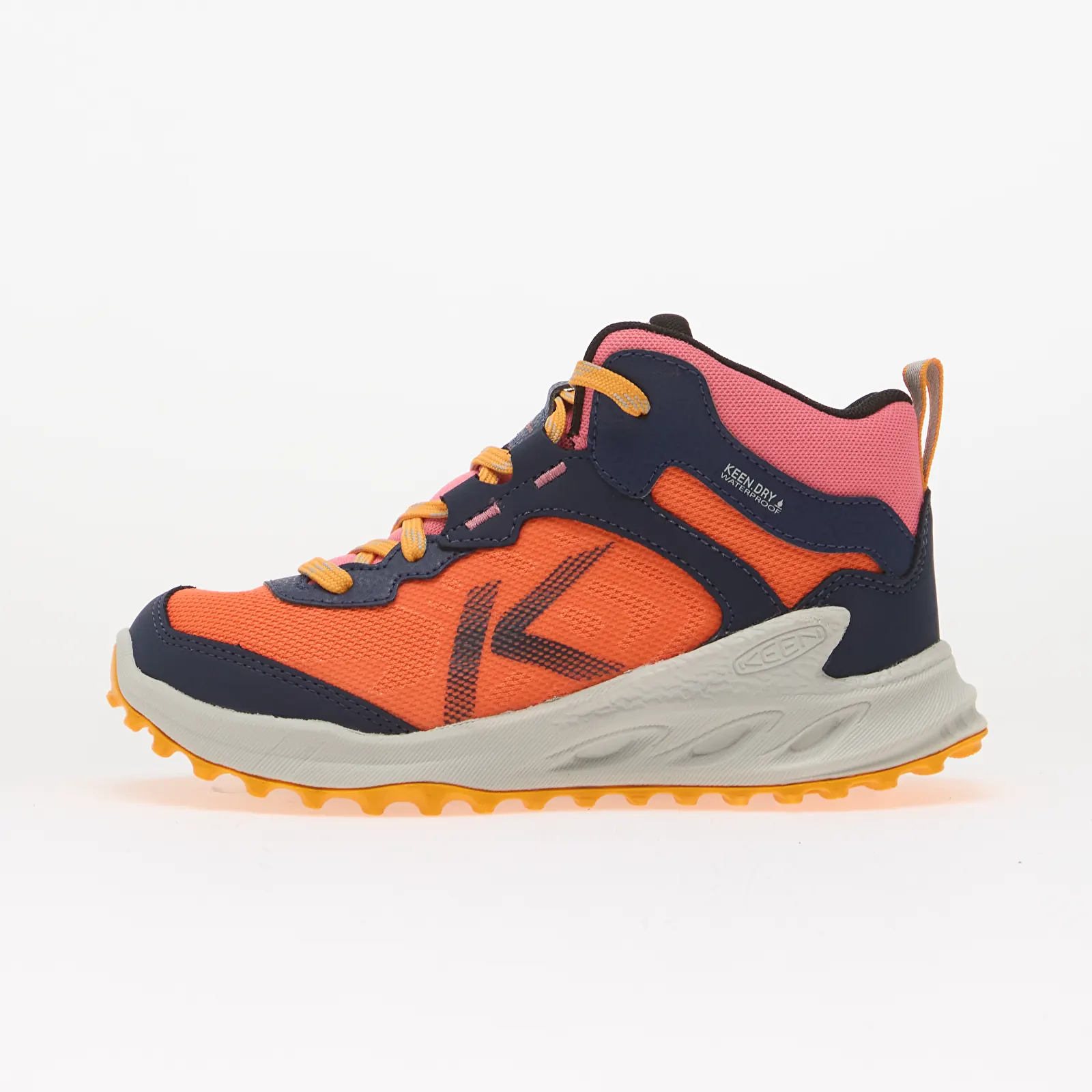 Chaussures et baskets enfants KEEN Zionic MID WP Youth Naval Academy/ Nasturtium