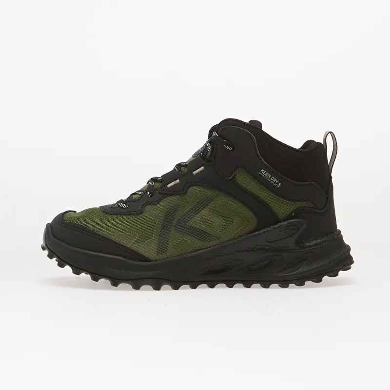 KEEN Zionic MID WP Youth Black/ Bronze Green