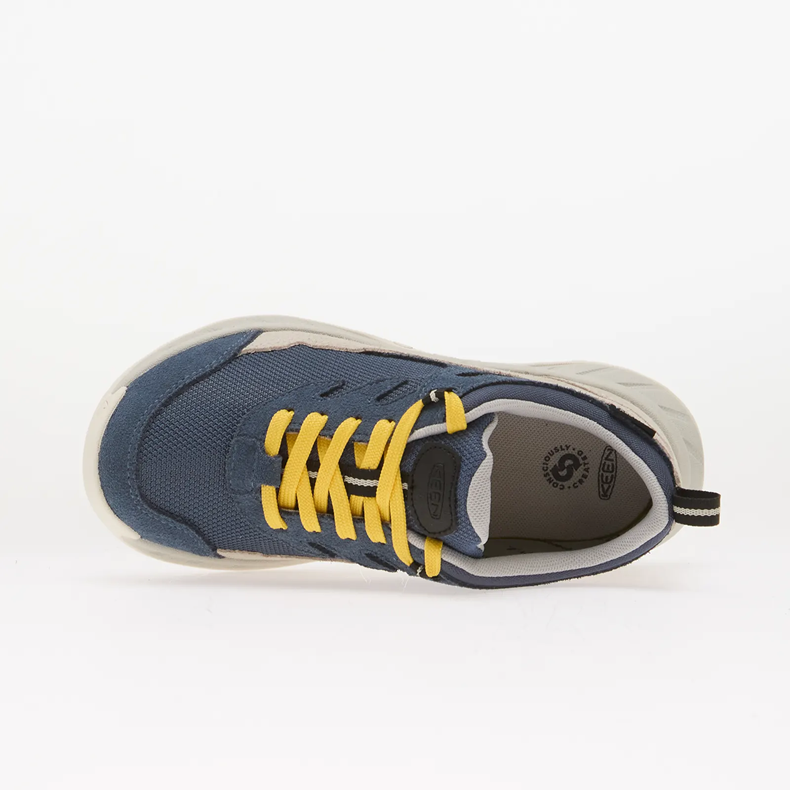 Adidași și încălțăminte pentru copii KEEN Hightrail WP Youth Vintage Indigo/ Alloy
