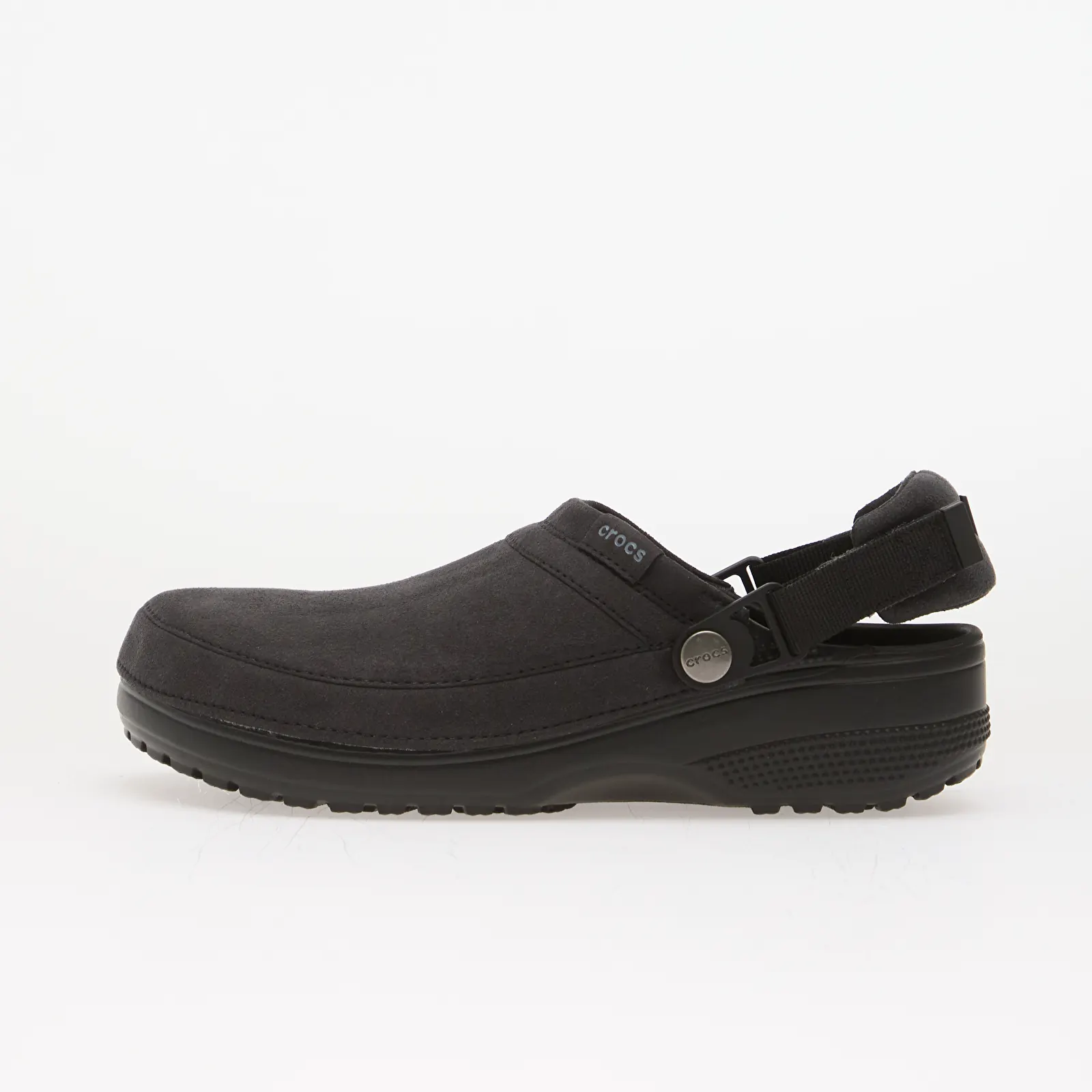 Vīriešu čības un apavi Crocs Classic Crafted Vegan Suede Cg Black