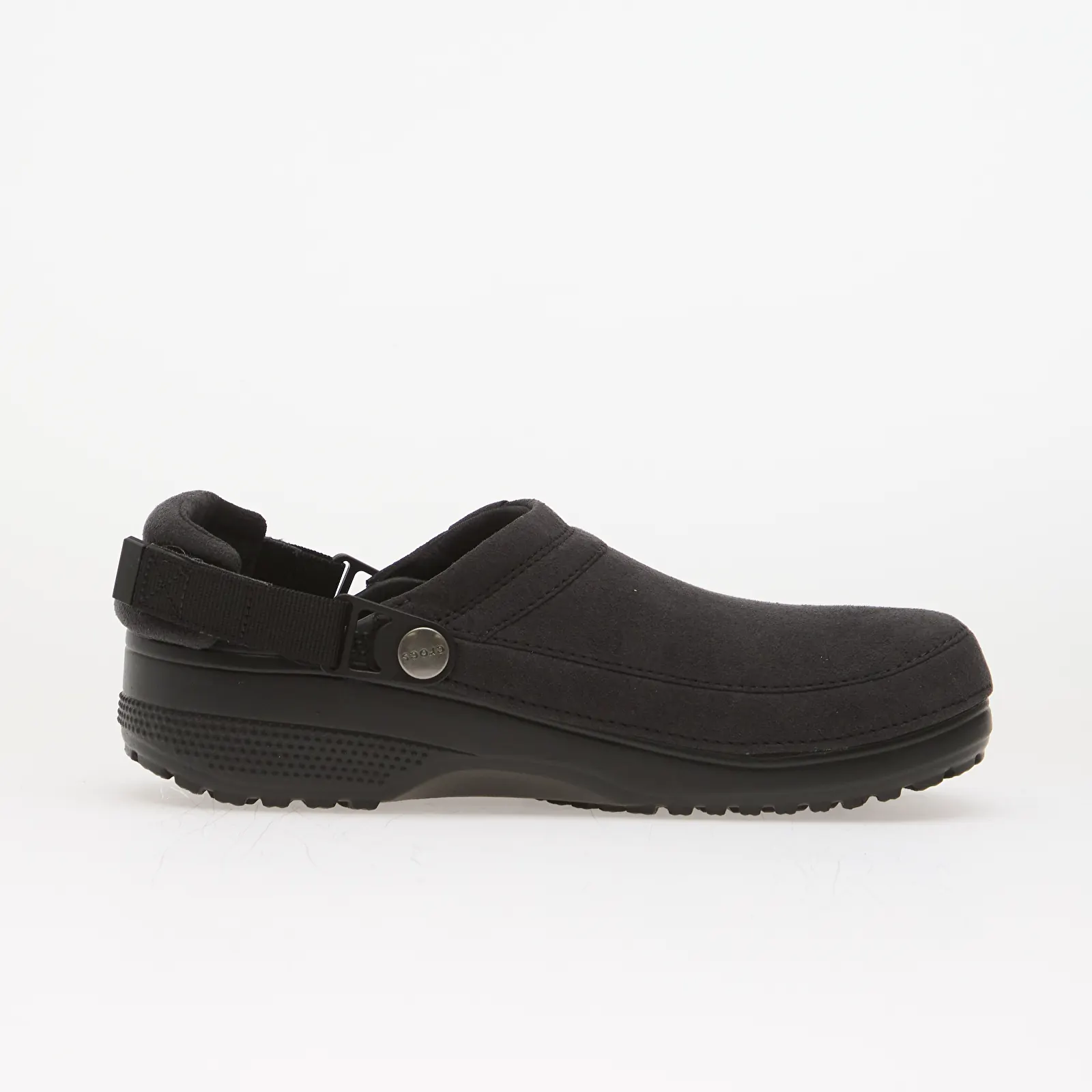 Vīriešu čības un apavi Crocs Classic Crafted Vegan Suede Cg Black