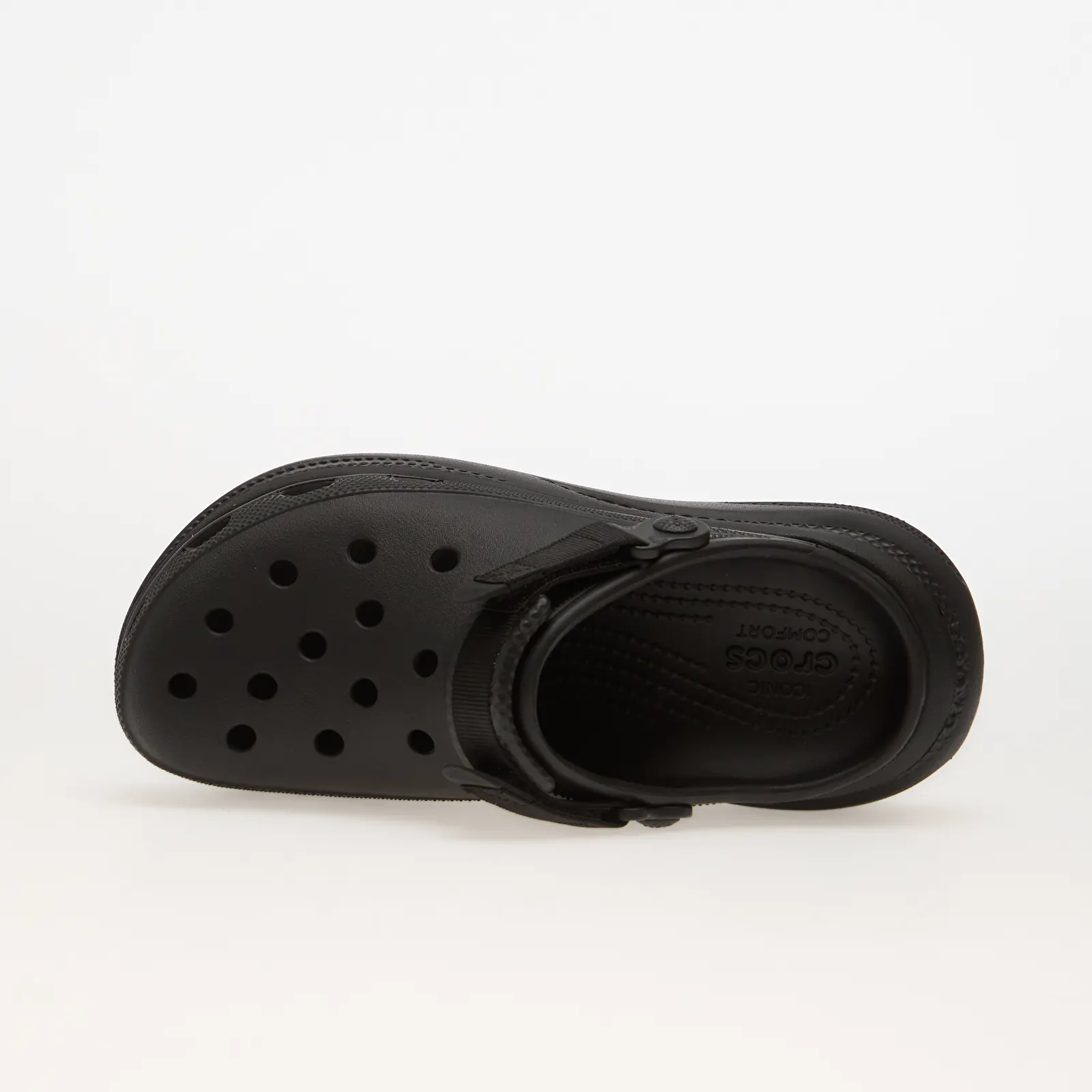 Men's slides Crocs New Crush Clog Black