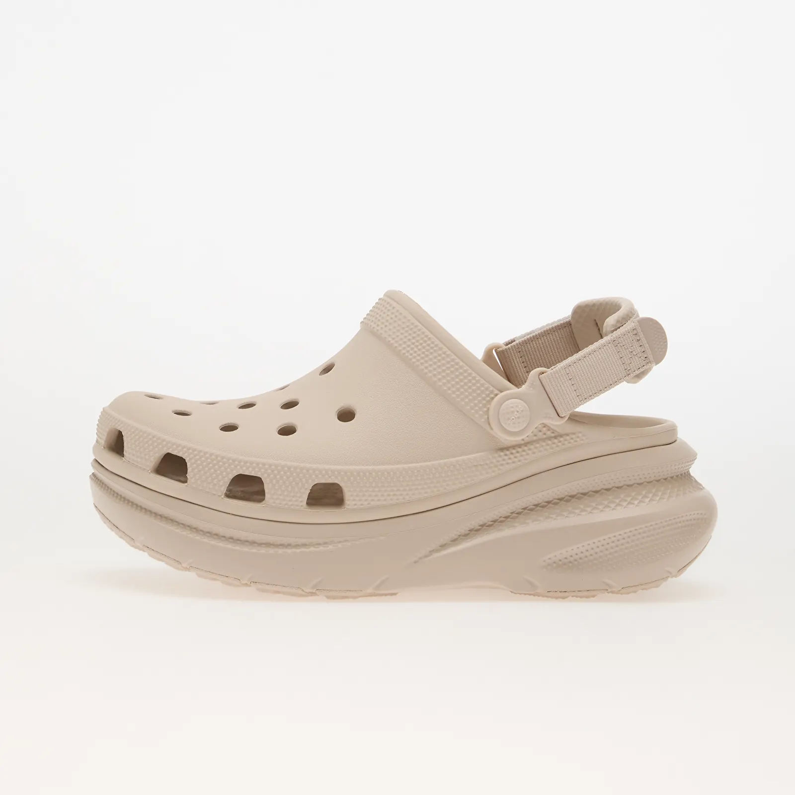 Claquettes homme Crocs New Crush Clog Cocoa Cream