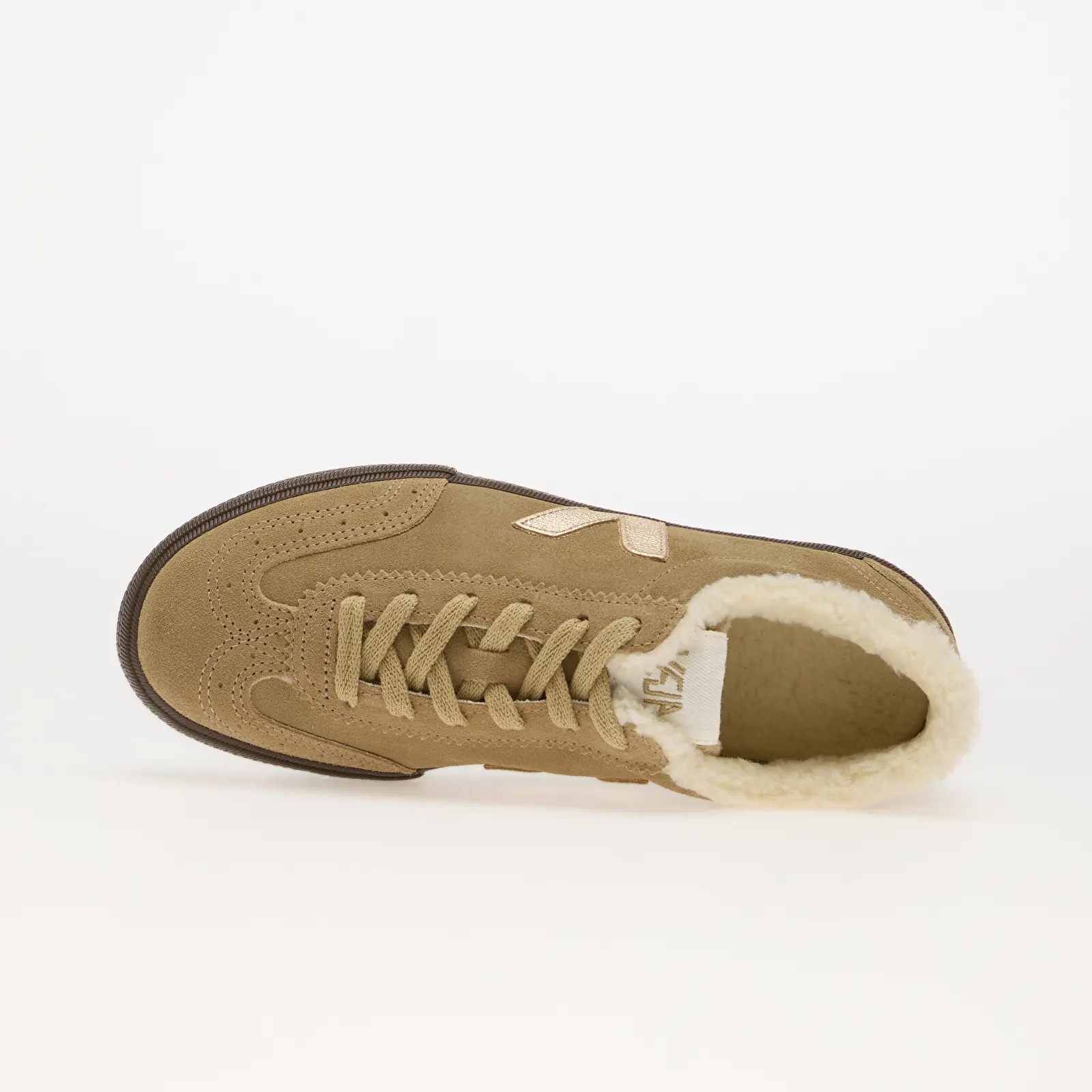 Chaussures et baskets femme Veja Volley W Suede Dune/ Platine/ Eagle