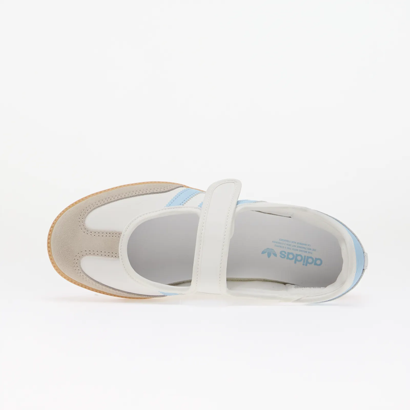 Încălțăminte și sneakerși pentru bărbați adidas Samba Jane Shoes Kids Ftwr White/ Clear Sky/ Gum 3
