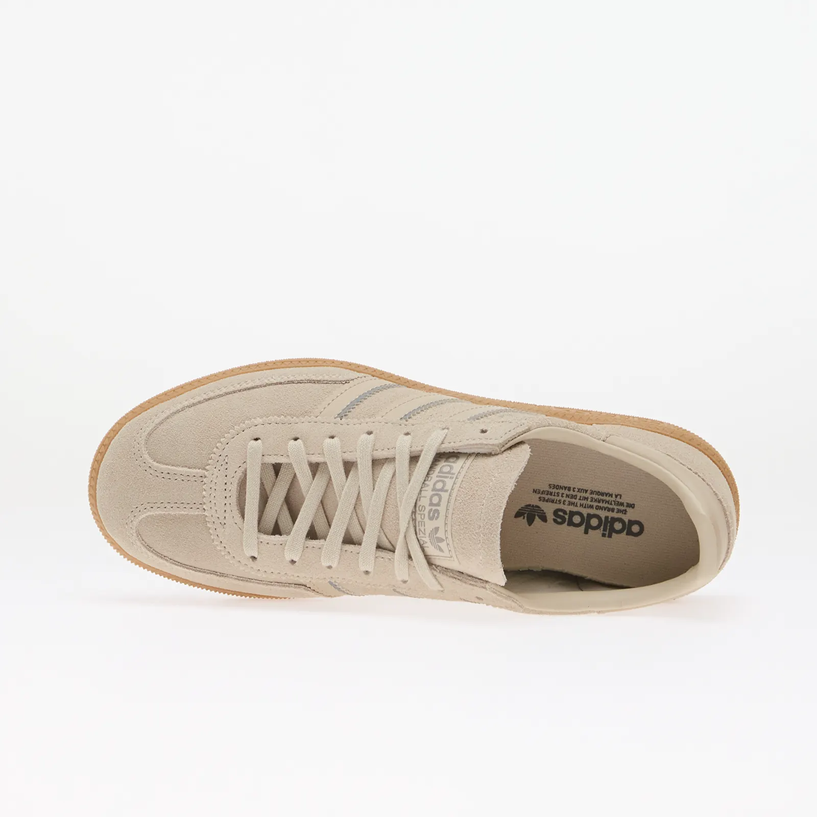 Ténis e sapatos para homem adidas Handball Spezial Kids Clear Brown/ Wonder Beige/ Grey Three