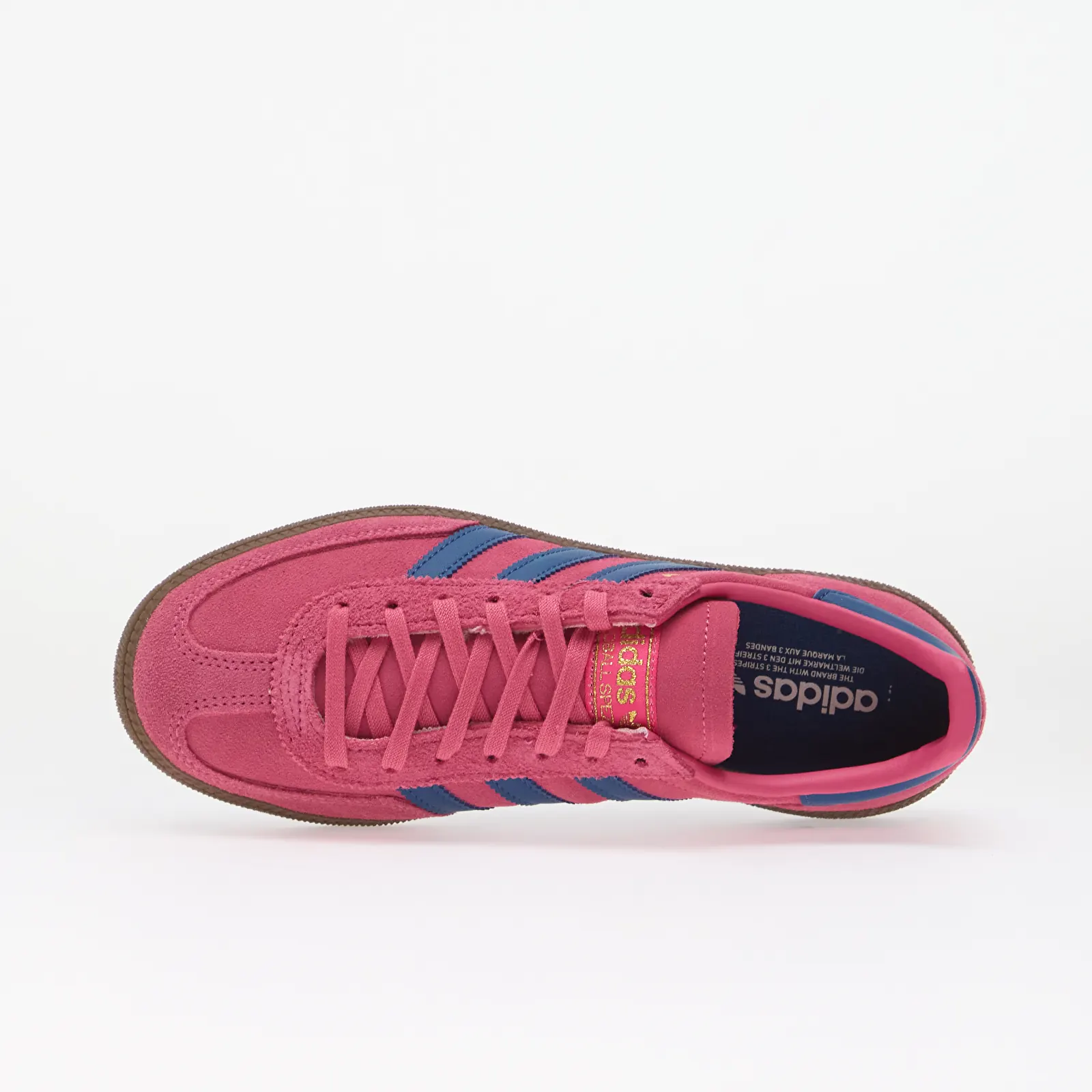 Meeste tossud ja kingad adidas Handball Spezial Kids Shock Pink/ Dark Marine/ Gum5