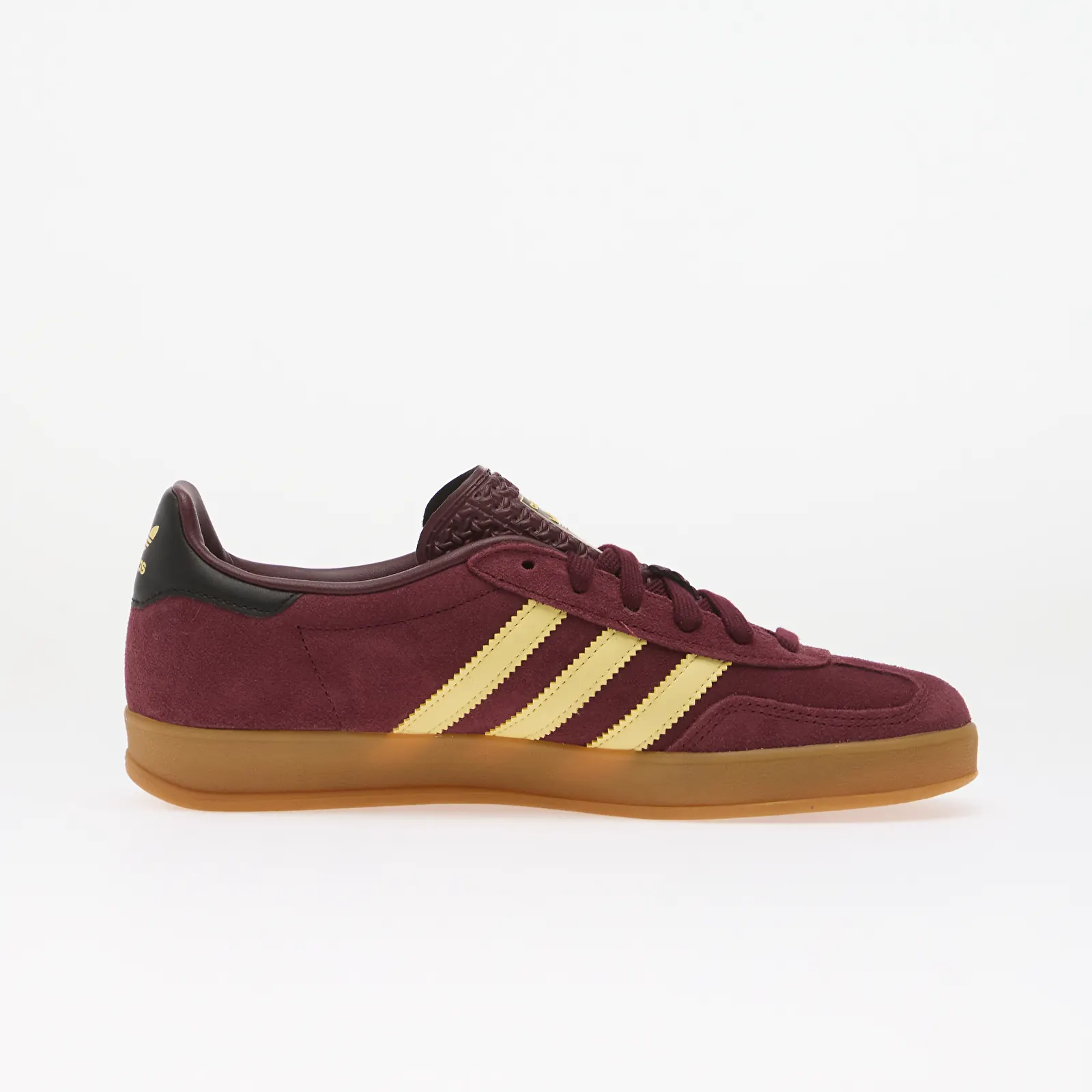 Chaussures et baskets homme adidas Gazelle Indoor Kids Maroon/ Almost Yellow/ Gold Met.
