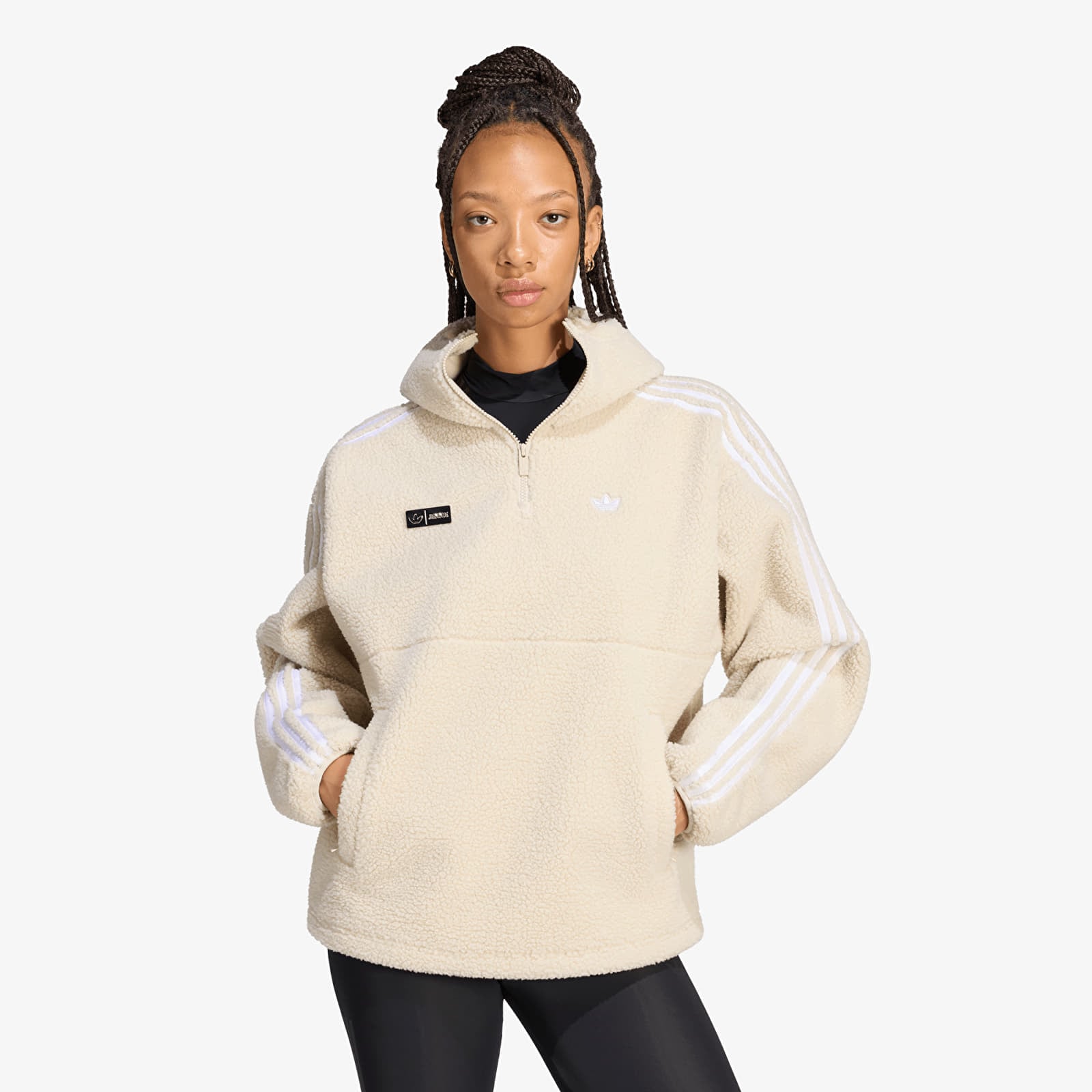 Жіночі худі adidas Adiluna Season 2 x Jennie Fleece Hoodie Jacket Bliss