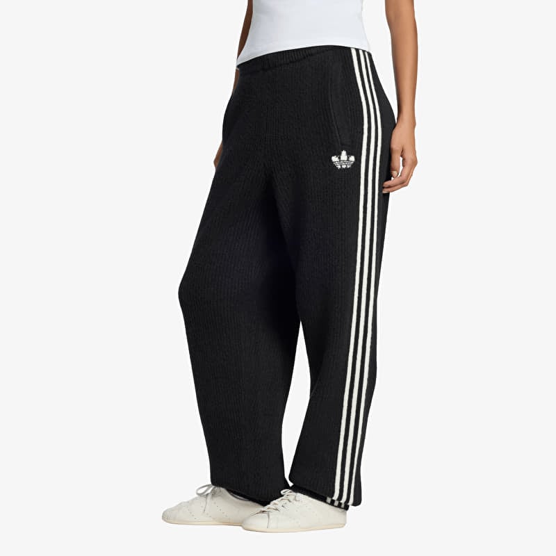 Pantalones de chándal adidas Adiluna Season 2 x Jennie Knitted Loose Pants Black