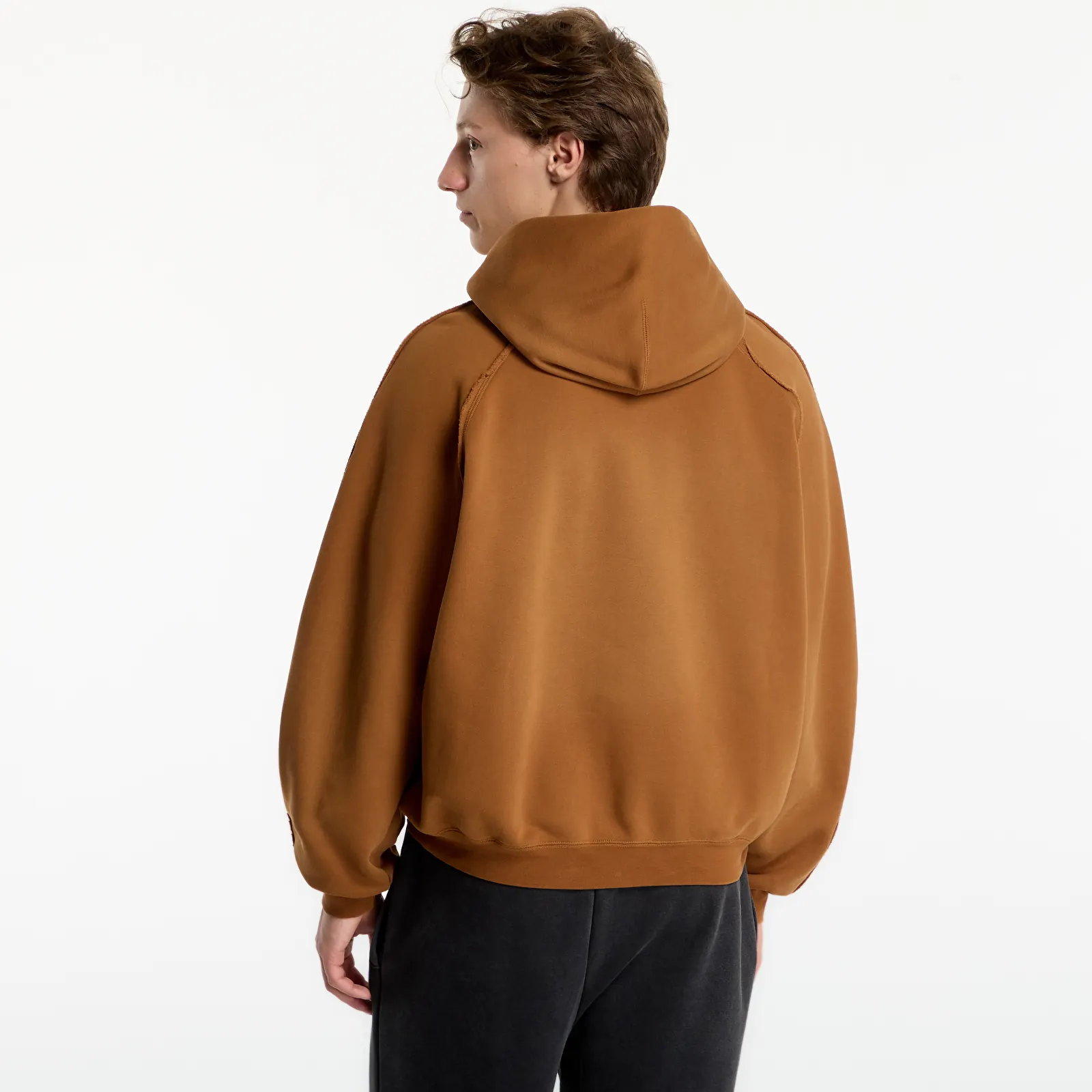 Herren-Sweatshirts Jordan Flight Wings Men's Fleece Pullover Hoodie Lt British Tan/ Sail