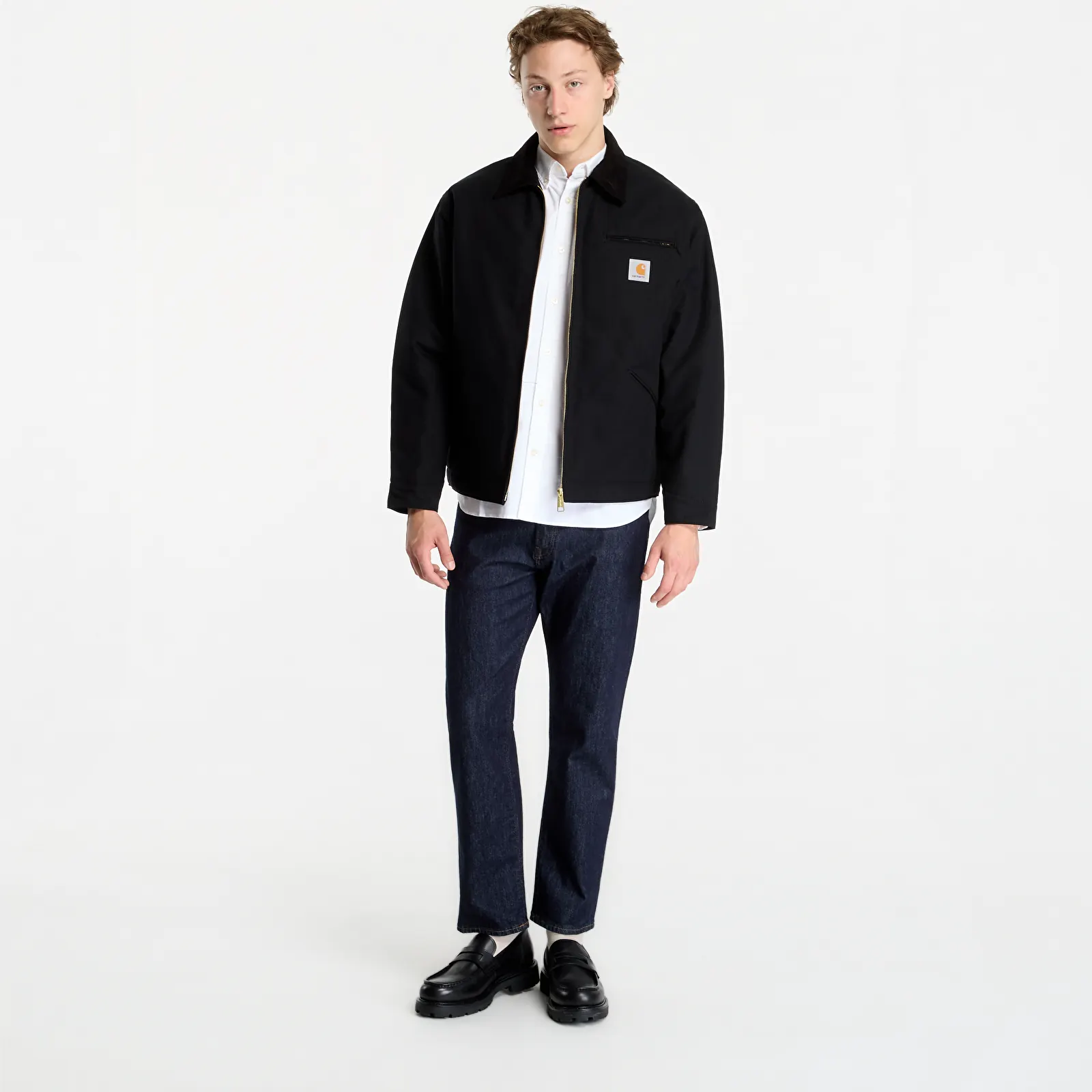 Vestes pour hommes Carhartt WIP OG Detroit Jacket Black/ Black UNISEX