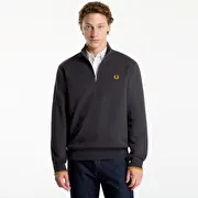 FRED PERRY Half Zip Sweatshirt Gray