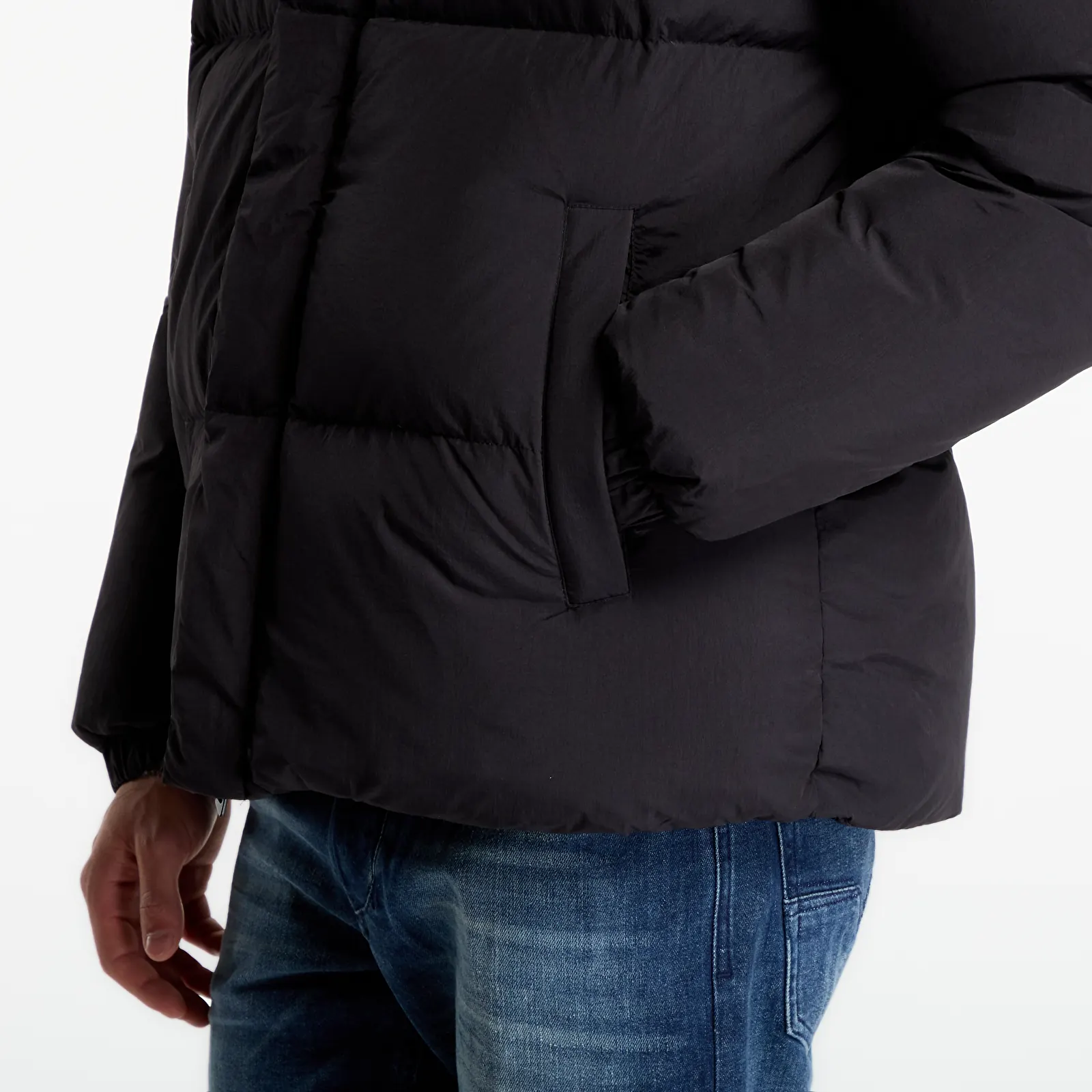 Péřovky Diesel W-Rolfys-Wrd Jacket Black