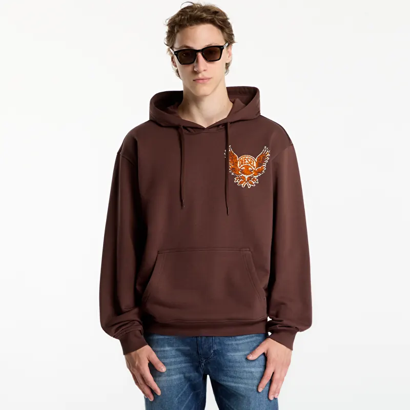 Bluza Diesel S-Norm-Hood-Aa2 Sweat-Shirt Chicory Coffee