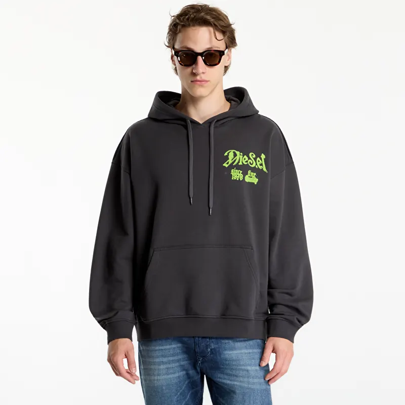 Bluza Diesel S-Boxt-Hood-Aa2 Sweat-Shirt Stretch Limo