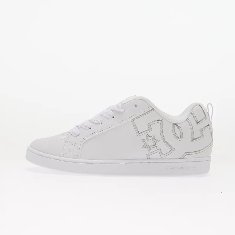 DC Court Graffik White/ Silver
