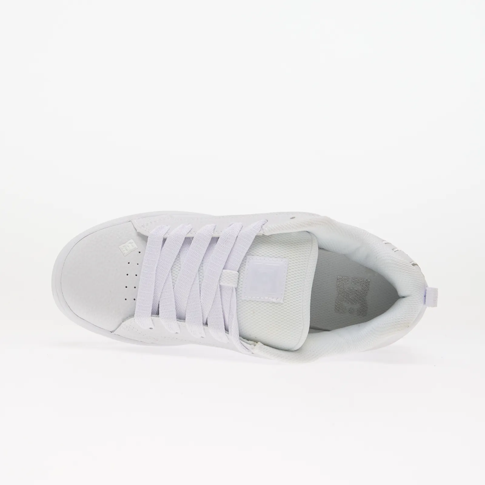 Încălțăminte și sneakerși pentru femei DC Court Graffik White/ Silver