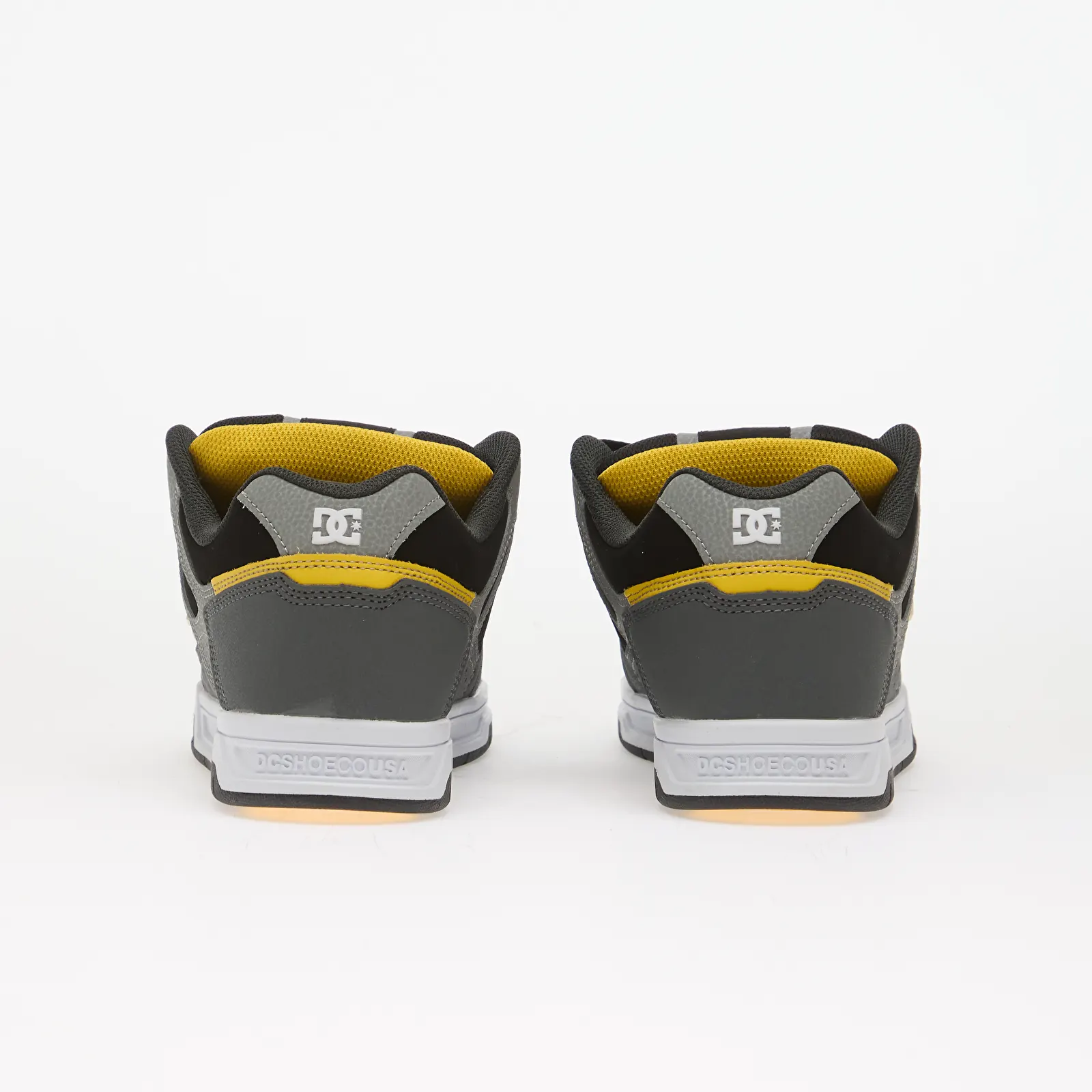 Încălțăminte și sneakerși pentru bărbați DC Stag Grey/ Yellow