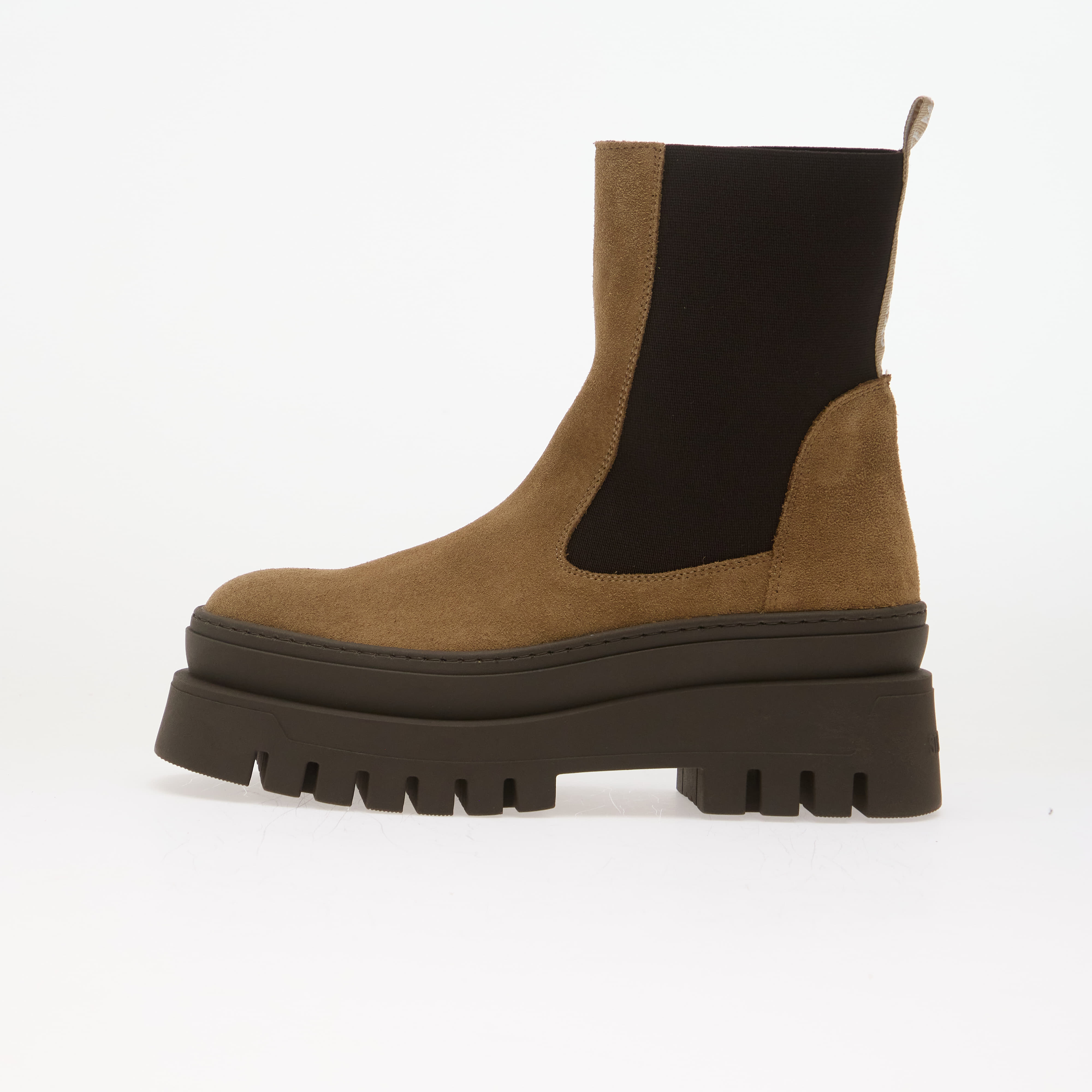 Steve Madden Cassandra Taupe Suede 9