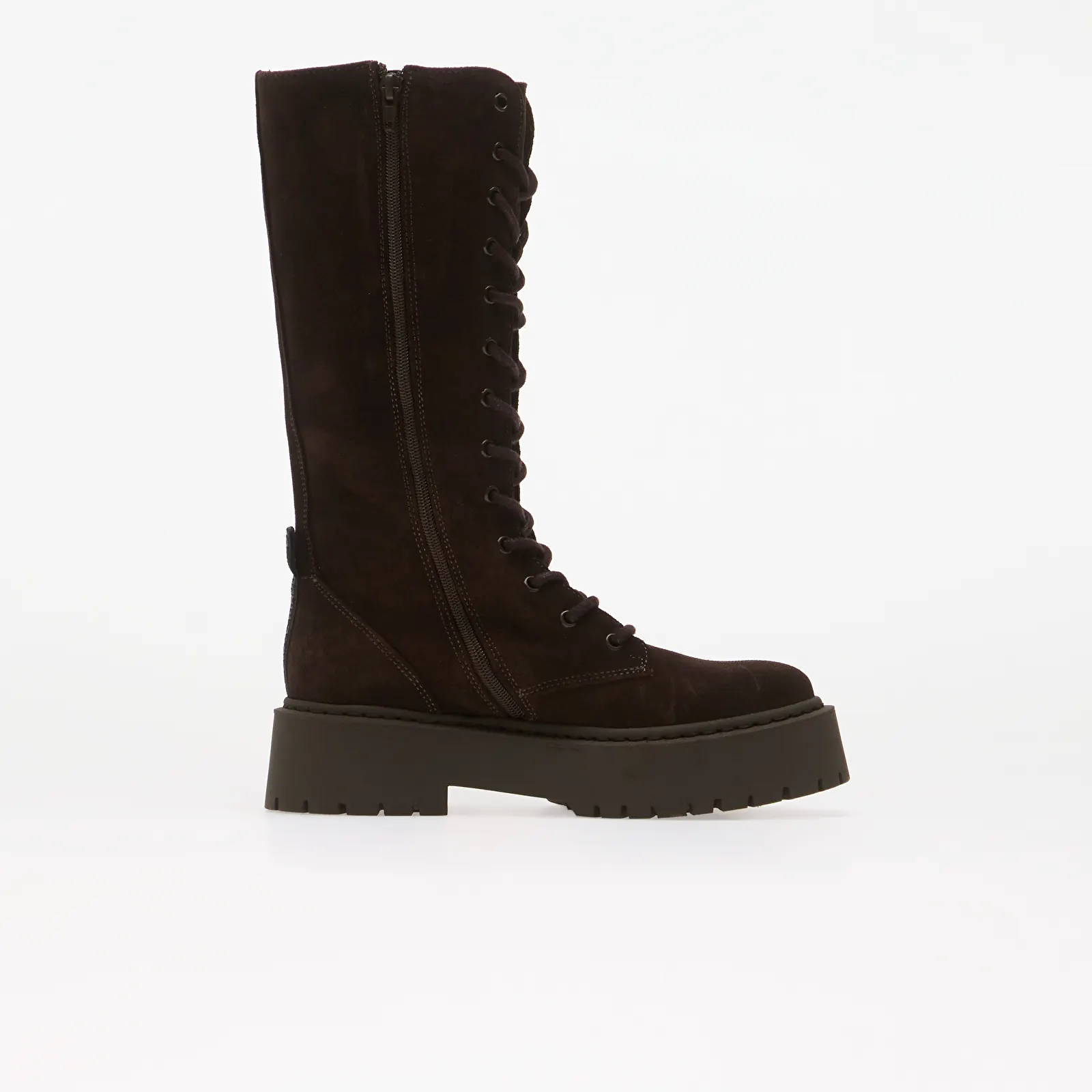 Women's boots Steve Madden Vroom Chocolate Brown Suede