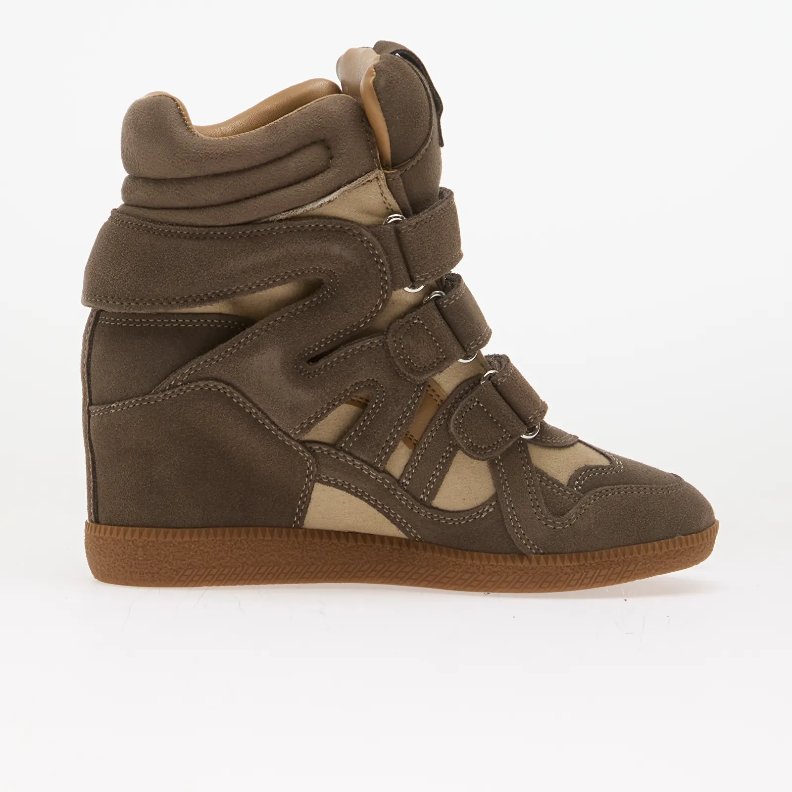 Sneakers donna Steve Madden Mavis Taupe Suede