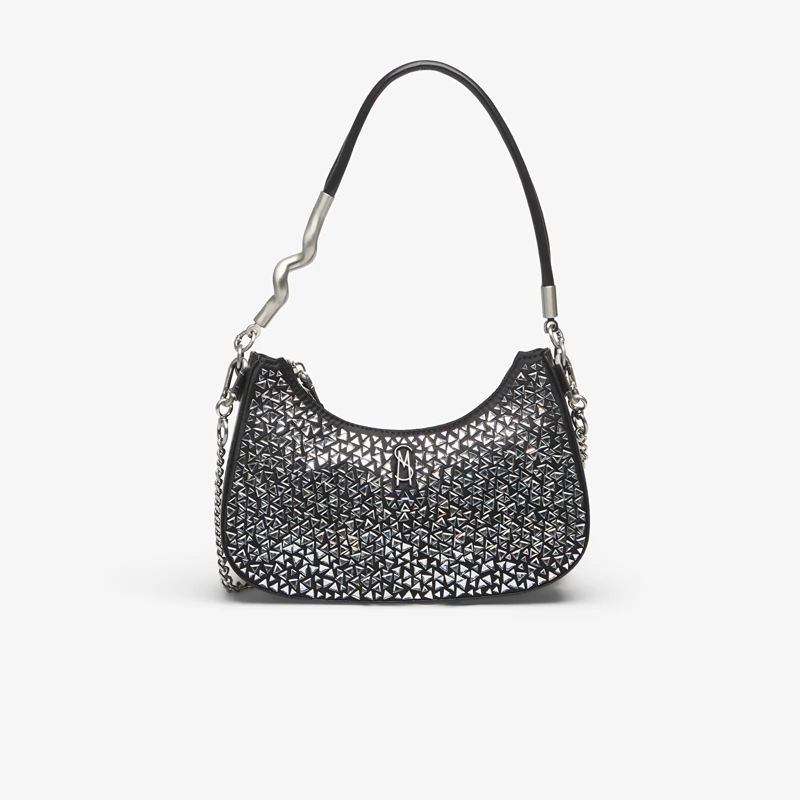 Käekotid Steve Madden Braz Black/ Silver