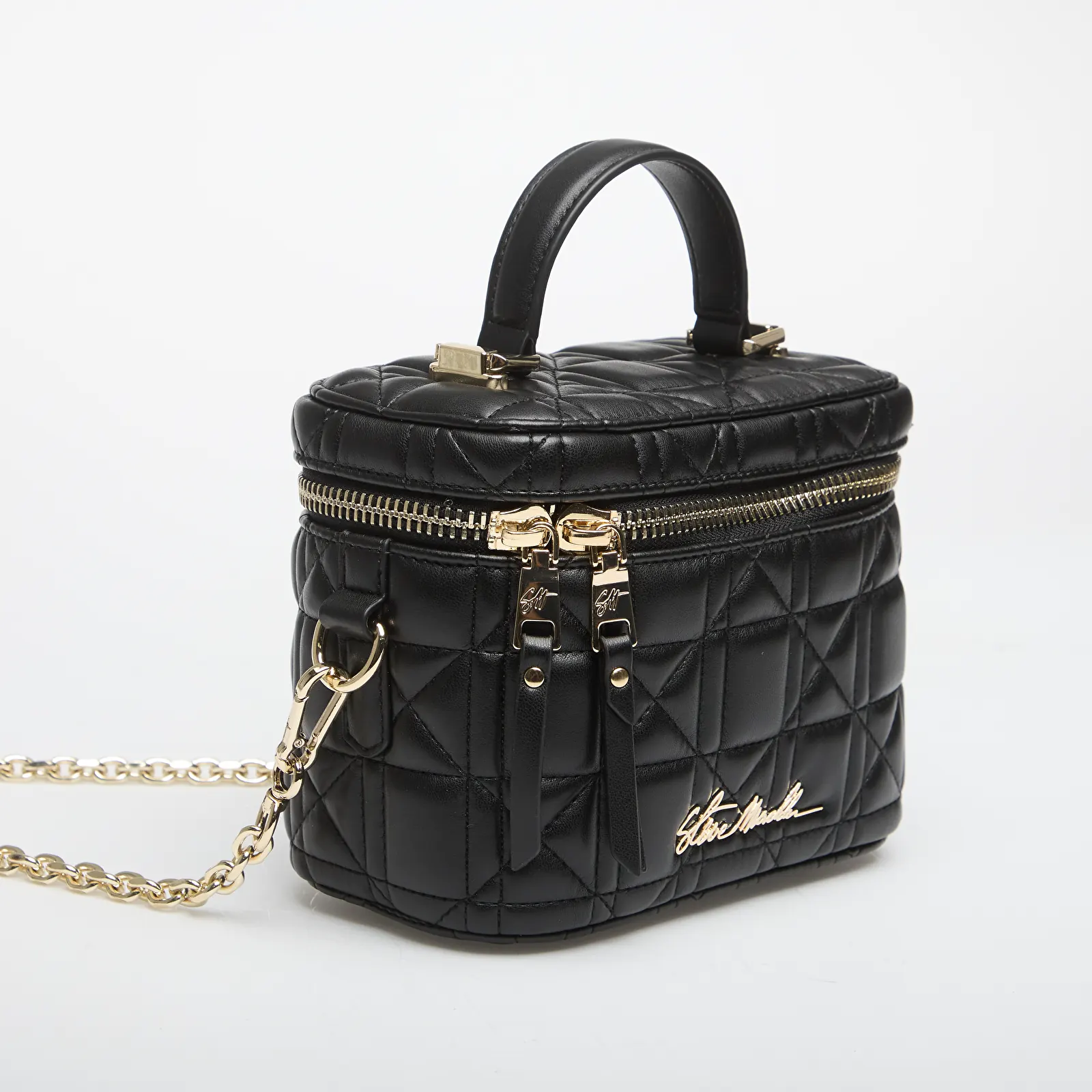Handtaschen Steve Madden Bpeglisi Black/ Gold