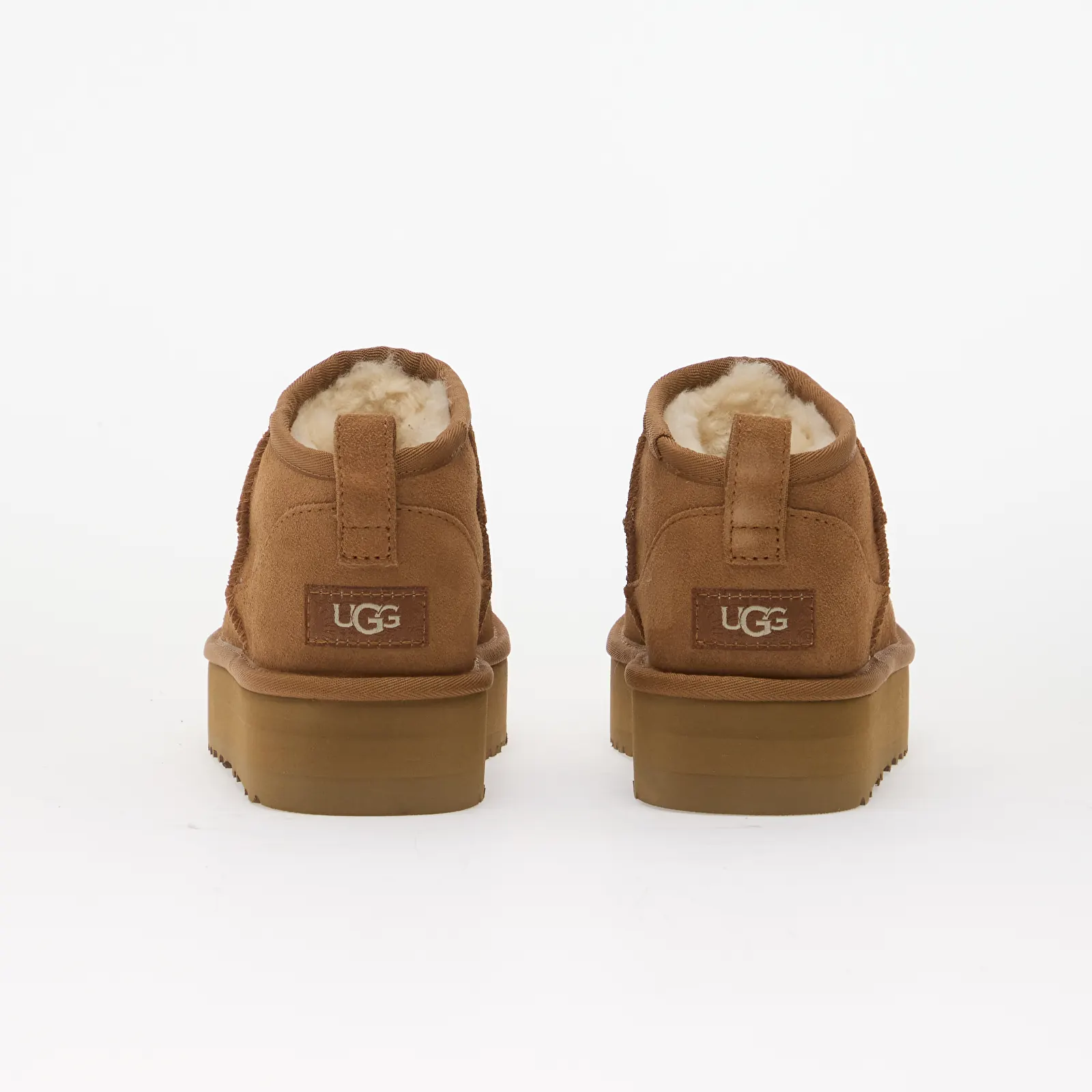 Detské tenisky a topánky UGG Kids Classic Ultra Mini Platform Chestnut