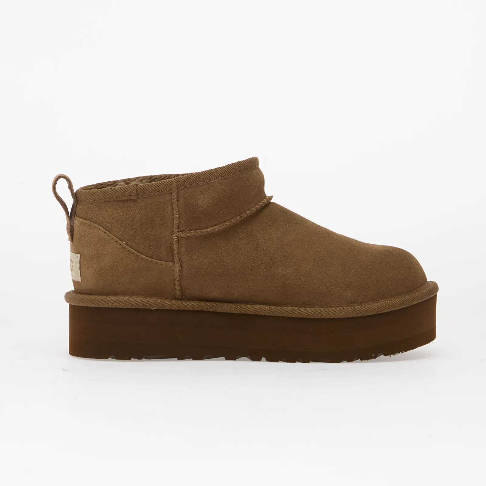 Bērnu kedas un apavi UGG Kids Classic Ultra Mini Platform Light Bronze