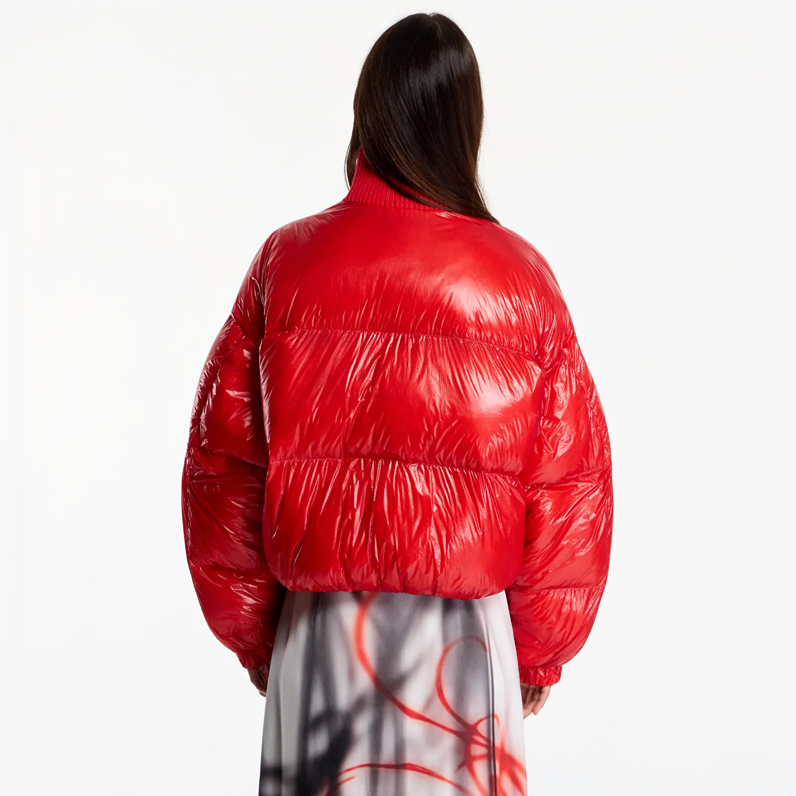 Women's Down Jackets Diesel W-Arrior Jacket Racing Red