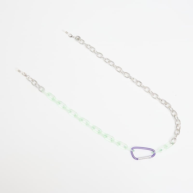 D.Franklin Link Chain Green / Silver Green, Silver