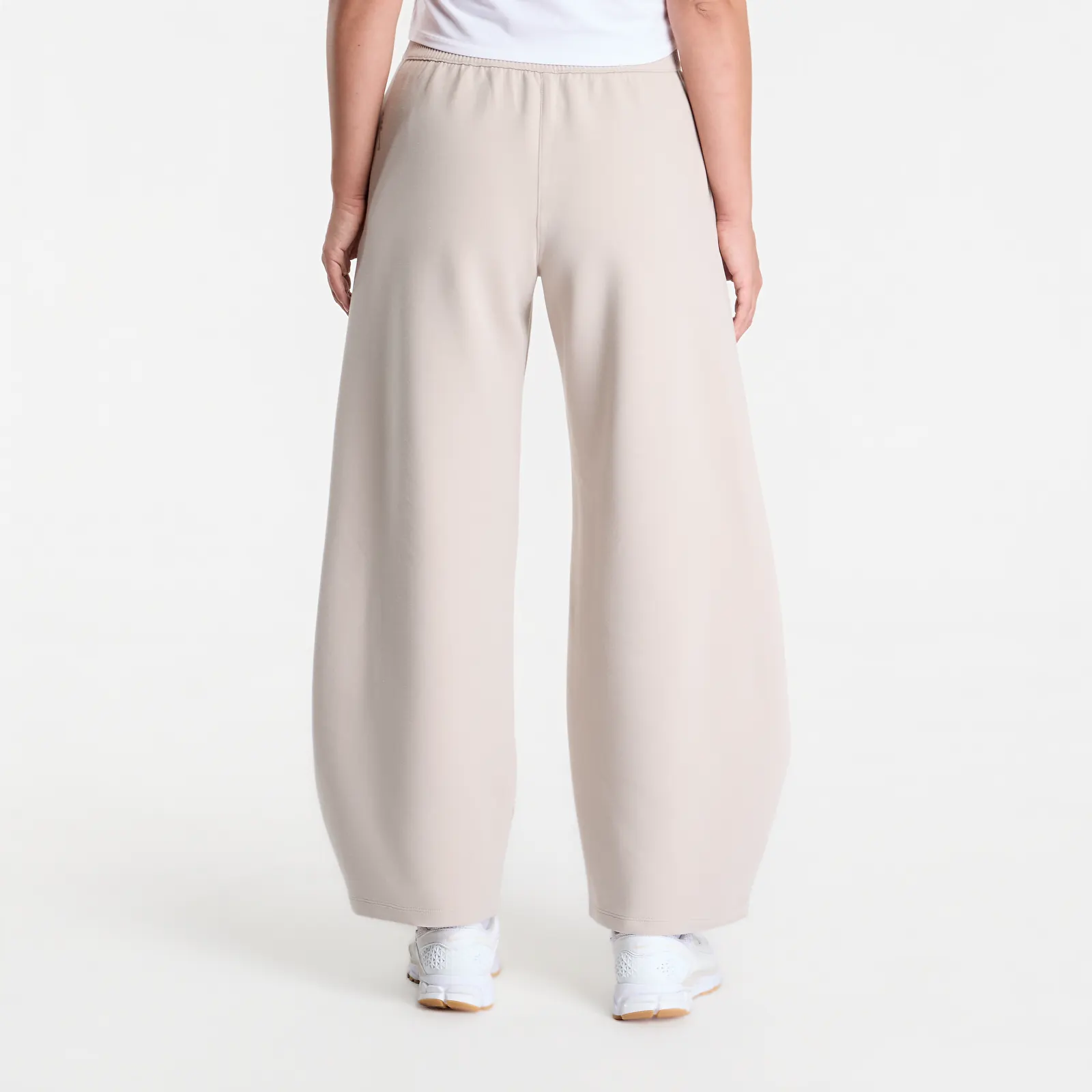 Ženske trenirke Nike 24.7 ImpossiblySoft Women's High-Waisted Wide-Leg Pants Cream Ii/ Sail/ College Grey