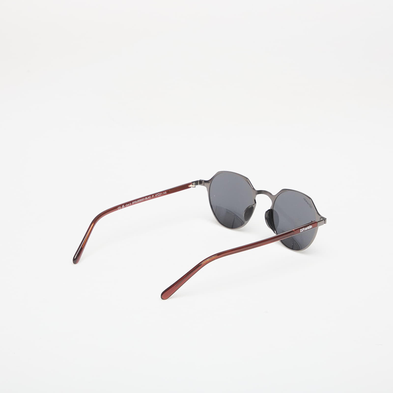 Γυαλιά ηλίου D.Franklin Ultra Light S Round Metal Gun/ Black Universal