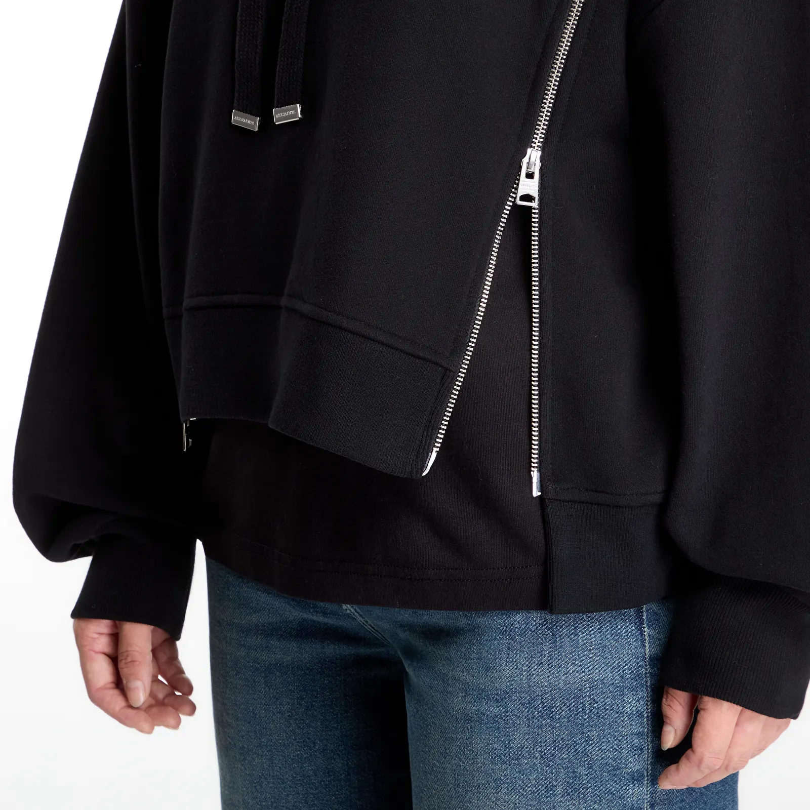 Mikiny AllSaints Ciara Hoody Black