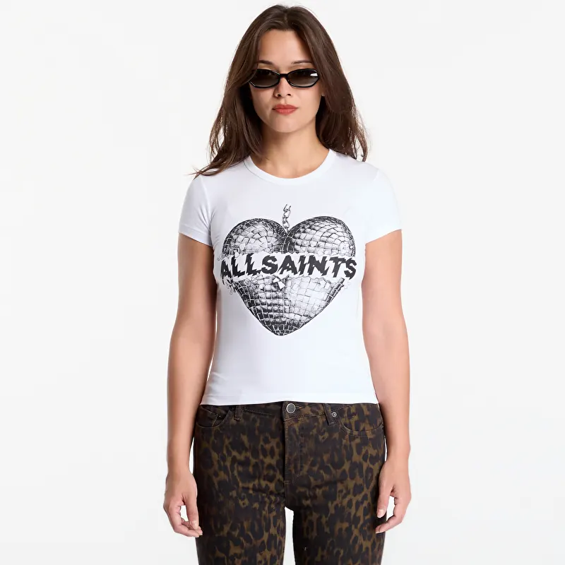 Tričko AllSaints Reflect Stevie Tee Optic White
