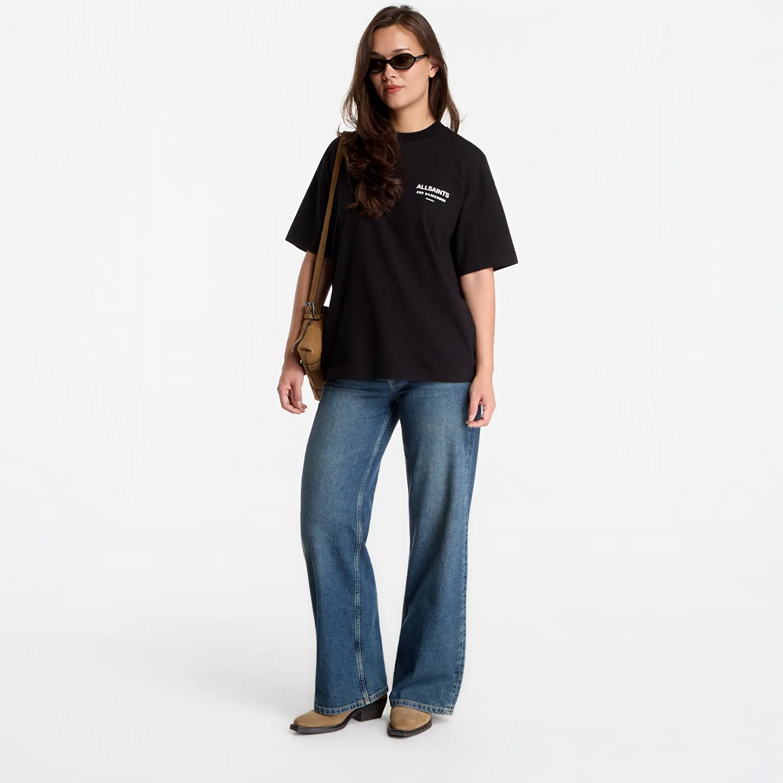 T-Shirts AllSaints Eliana Etta Tee Black