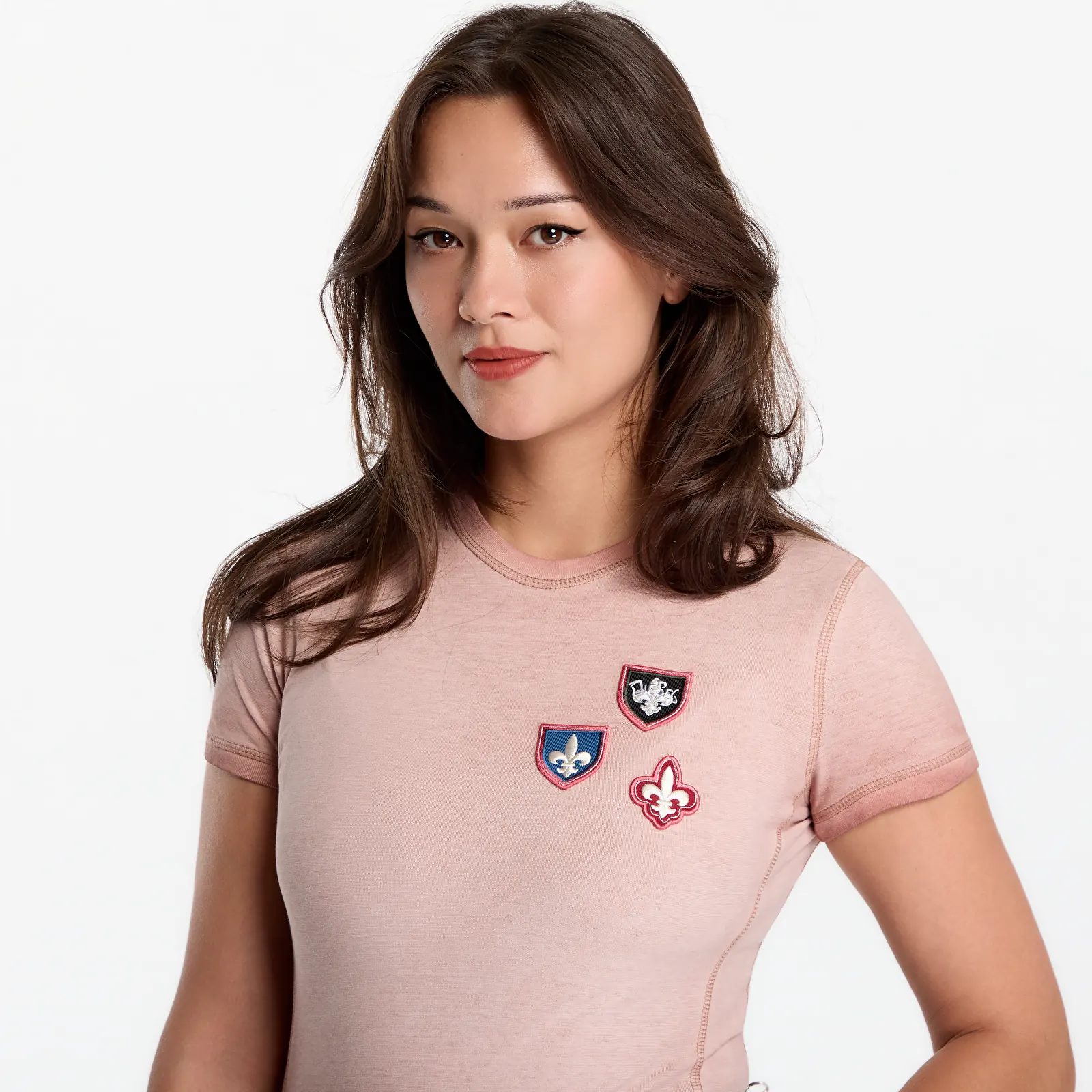 Tričká Diesel T-Uncuty-Waf T-Shirt Mahogany Rose