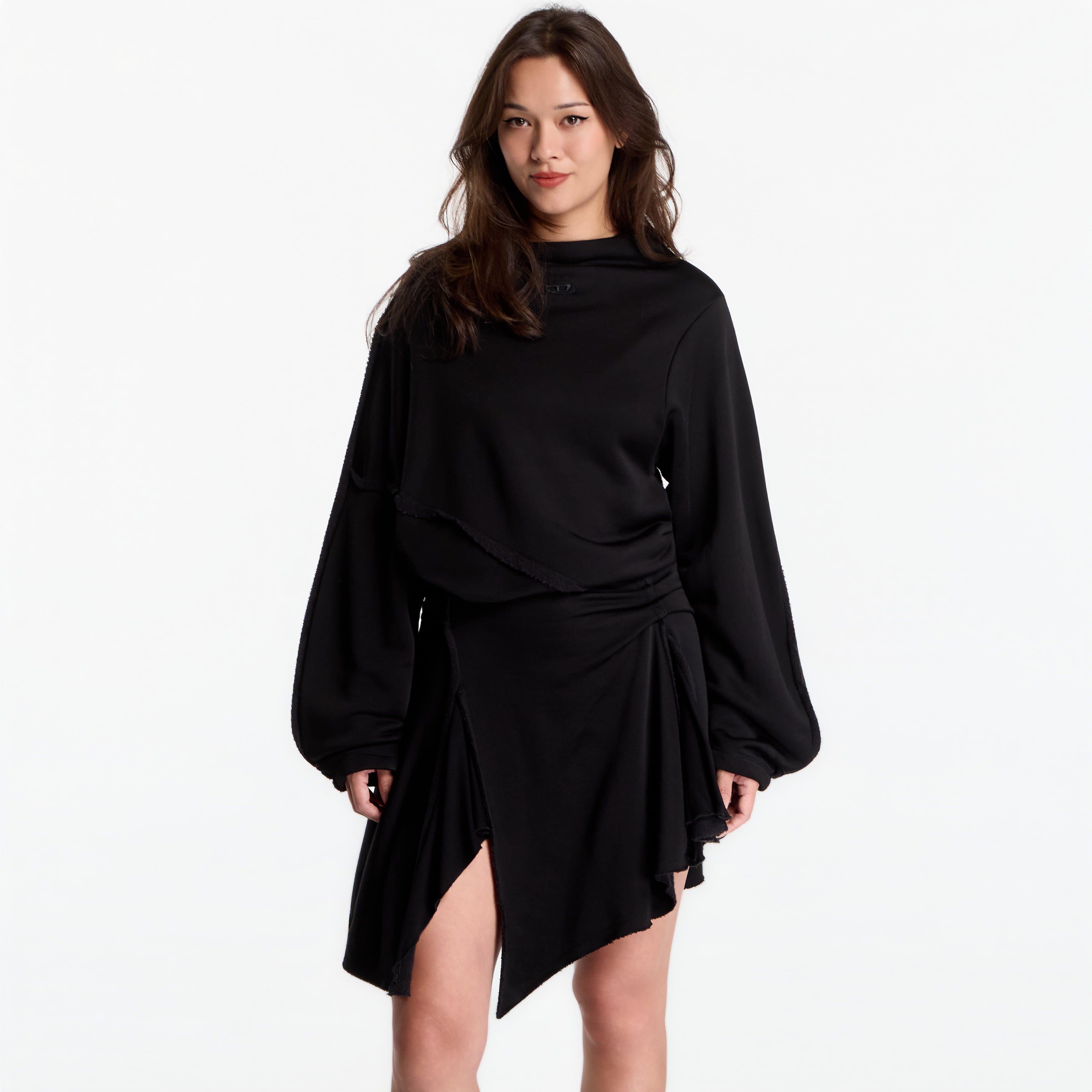 Облекло Diesel D-Ranya-Short Dress Black S
