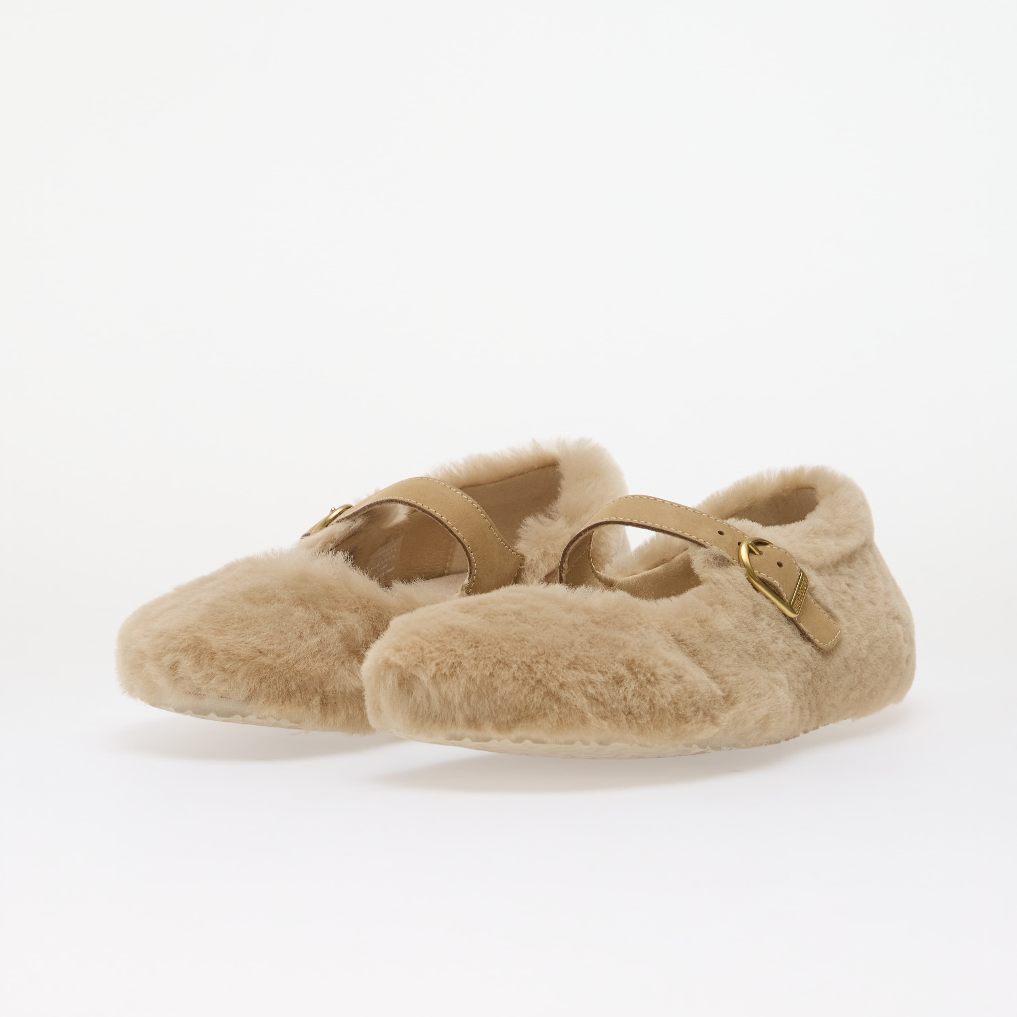 Birkenstock Birkenstock Santa Clarita Shearling Upper Sandcastle 39 - 6