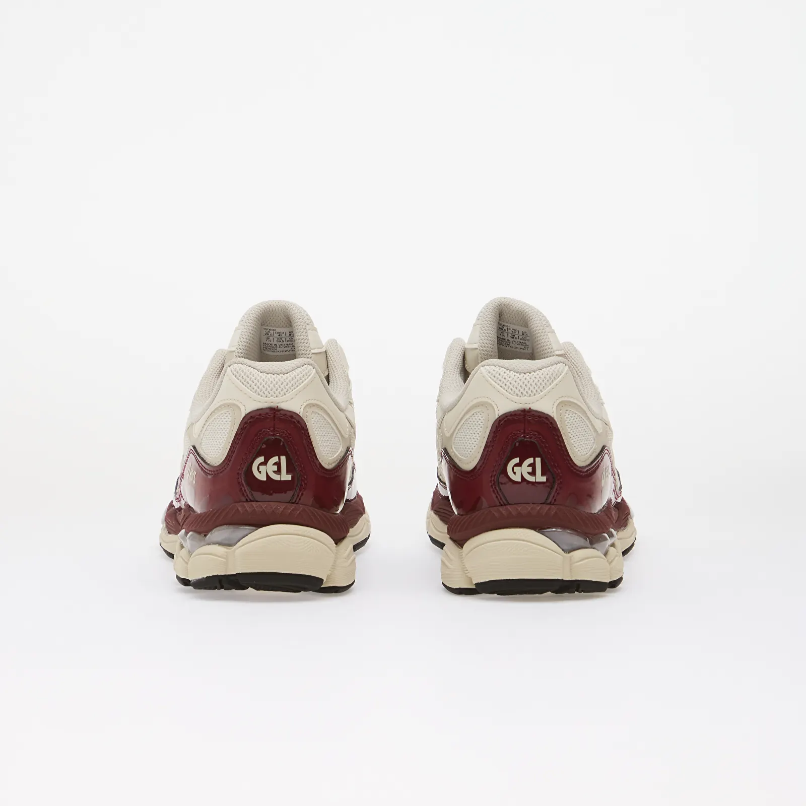 Men's sneakers and shoes Asics Gel-NYC Cream/ Antique Red