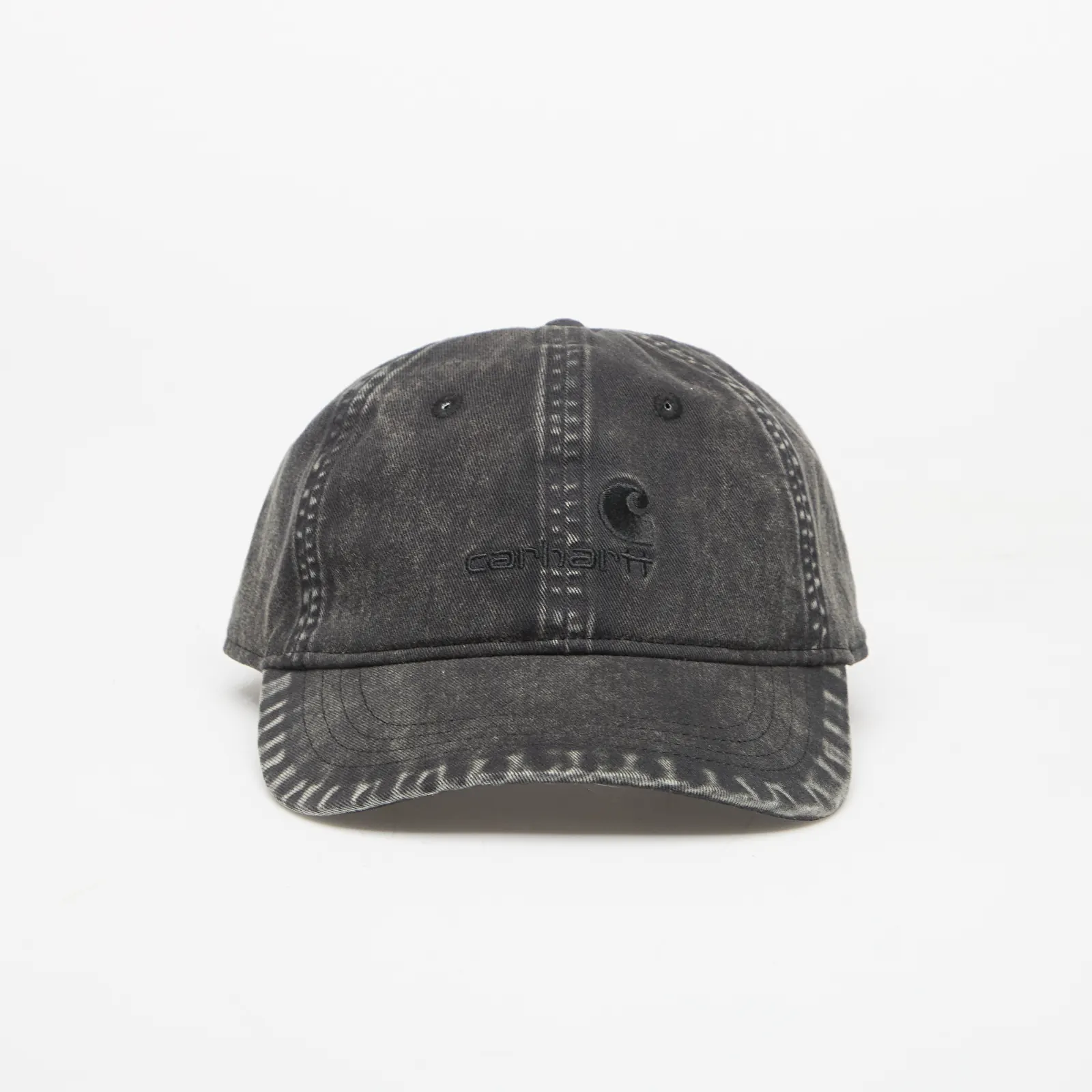 Casquettes pour hommes Carhartt WIP Lambert Cap Black Moon Wash