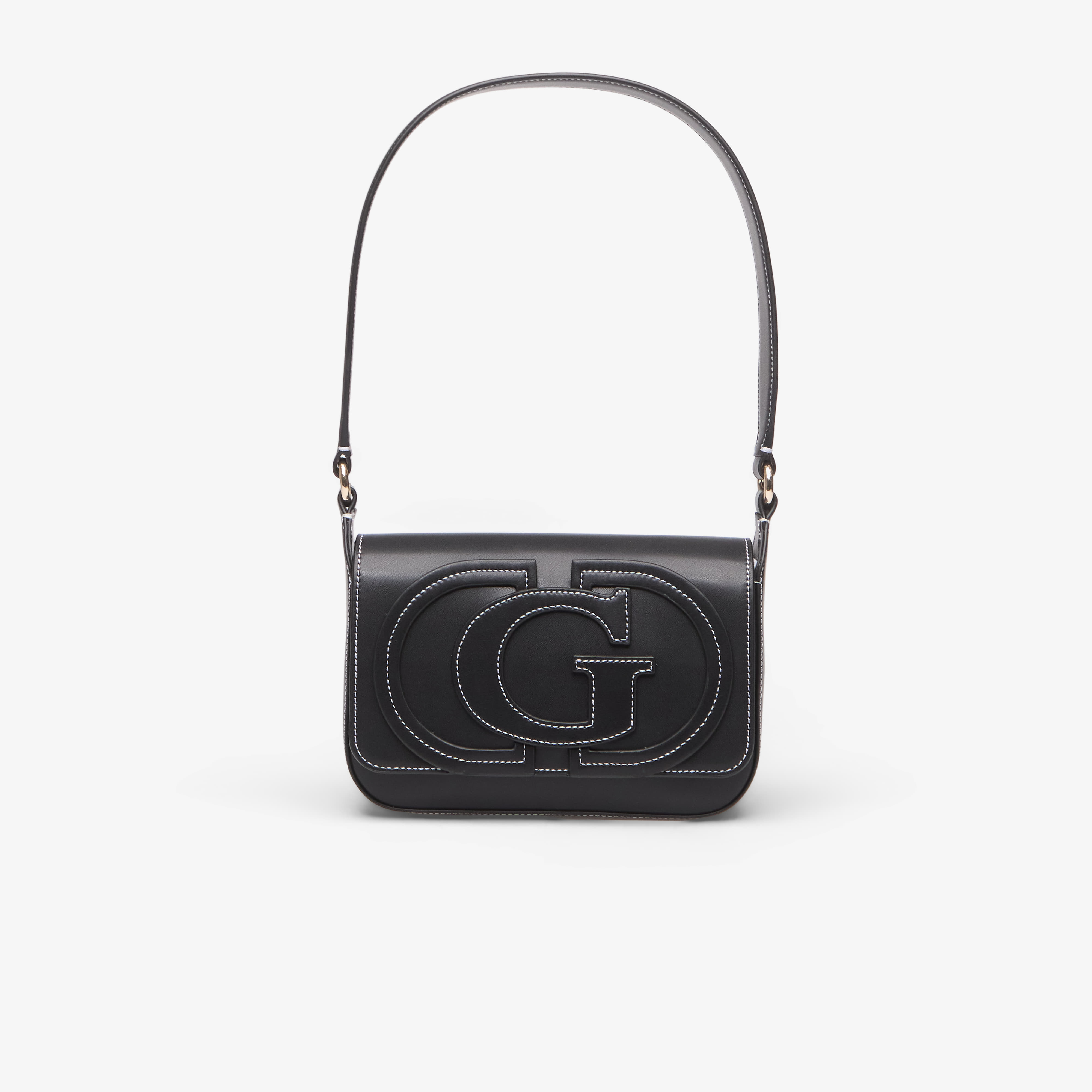 GUESS Ruby Flap Shoulder Bag Black Universal