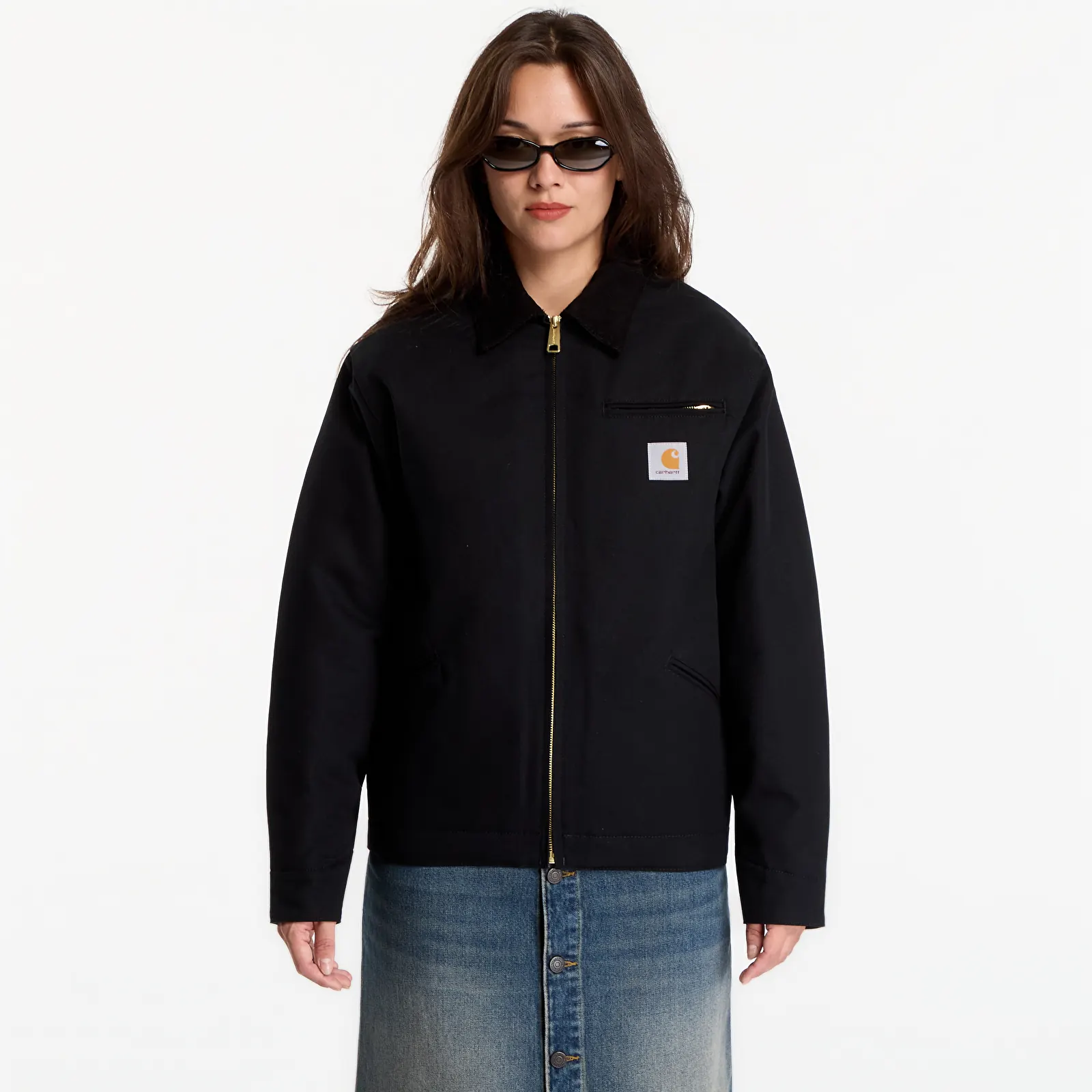 Vestes pour hommes Carhartt WIP OG Detroit Jacket Black/ Black UNISEX