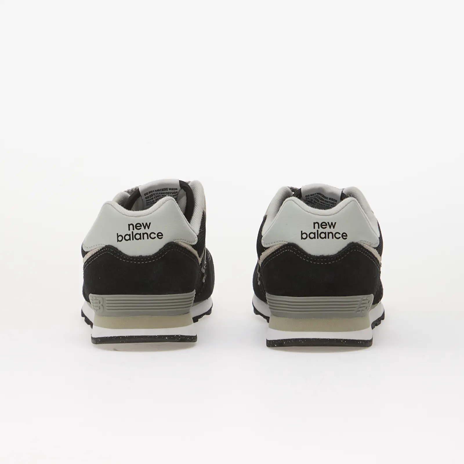 Herenschoenen New Balance 574 Kids Black/ White Evb