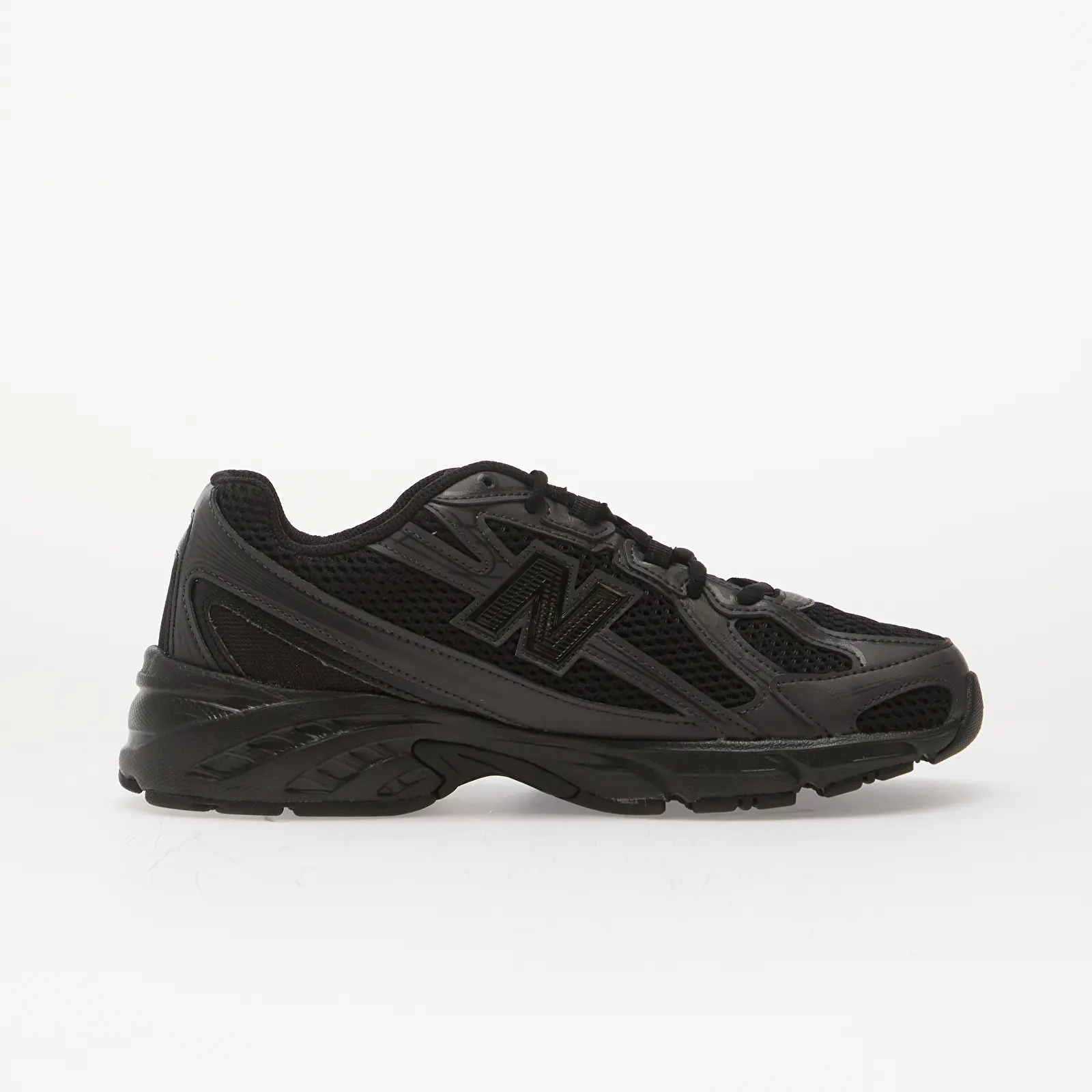Men's sneakers and shoes New Balance 740 Kids Black Cement/ Black Bo