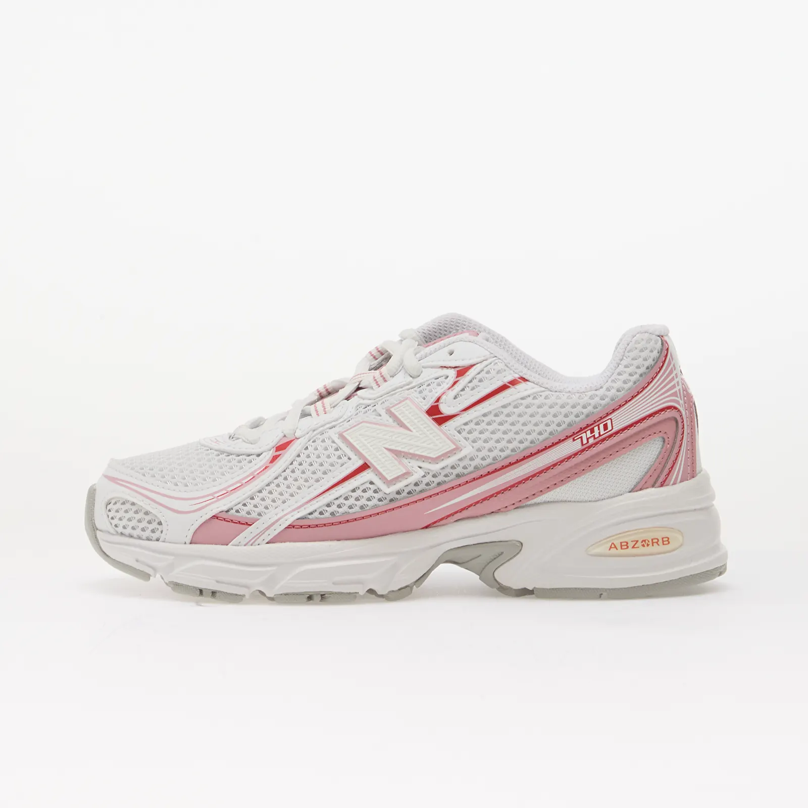 Sneaker und Schuhe für Kinder New Balance Kids 740 White/ Pink