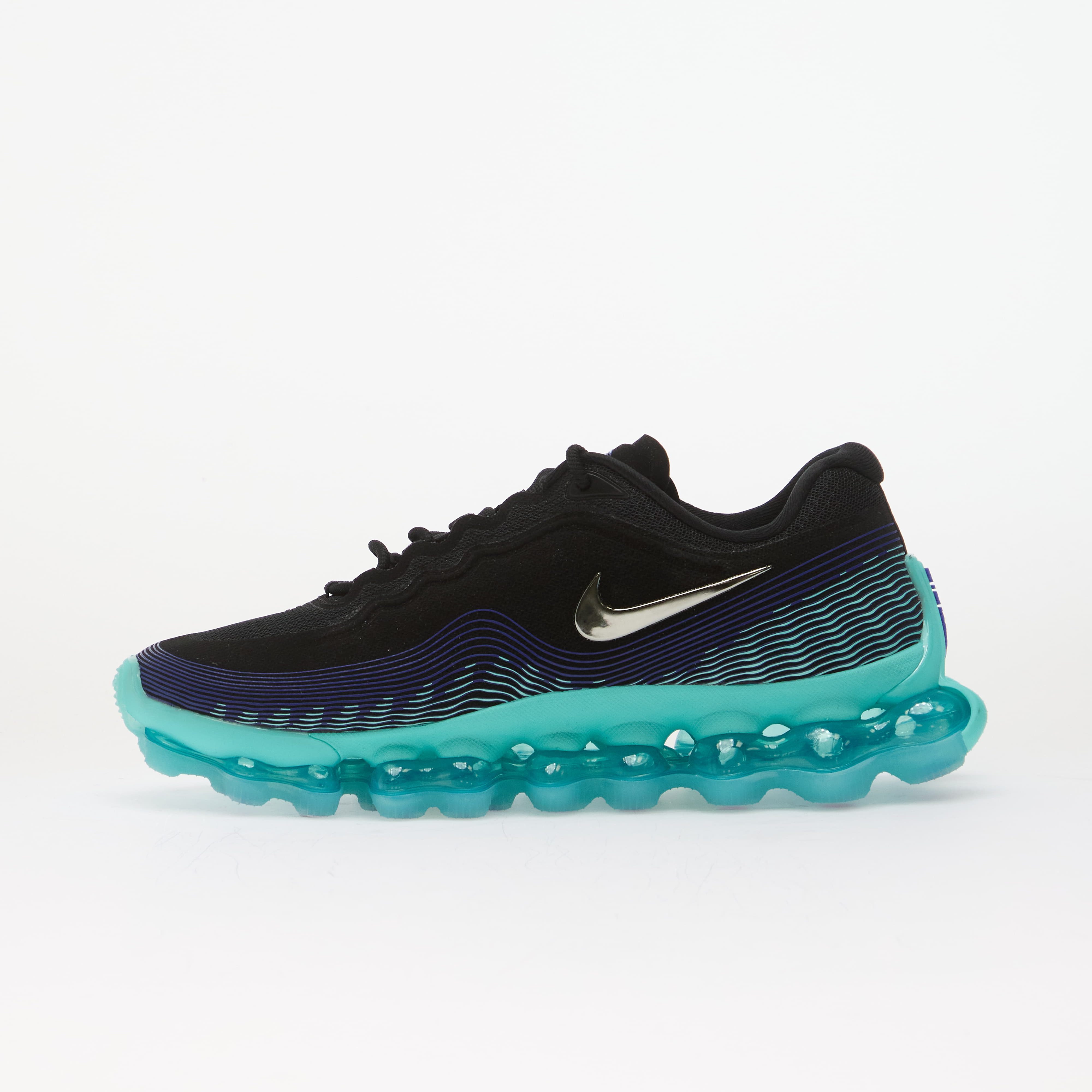Сникърси Nike Air Liquid Max Black/ Chrome-Radiant Blue-Aurora Green EUR 39
