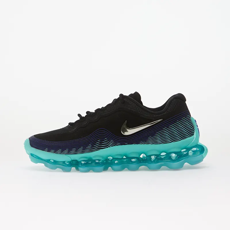 Nike Air Liquid Max Black/ Chrome-Radiant Blue-Aurora Green
