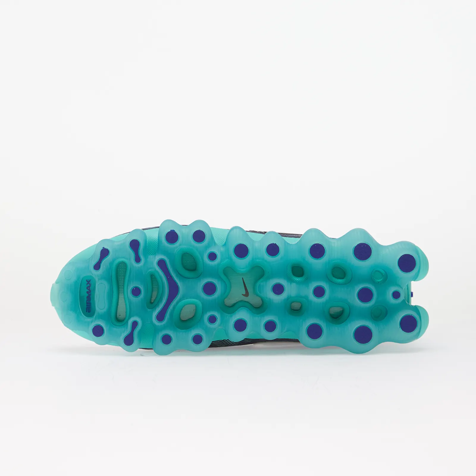 Men's sneakers and shoes Nike Air Liquid Max Black/ Chrome-Radiant Blue-Aurora Green